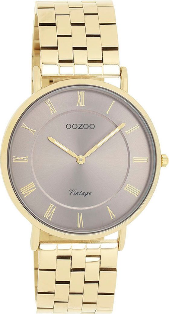 OOZOO Quarzuhr C20370, Armbanduhr, Damenuhr, Edelstahlarmband, analog günstig online kaufen