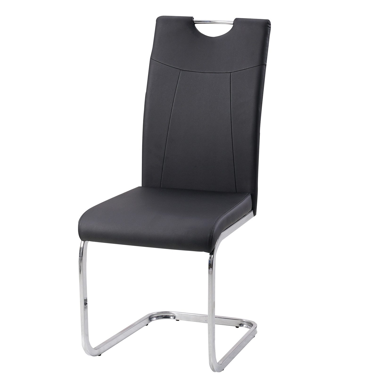 HTI-Line Freischwinger Schwingstuhl KellyC PU 4er (Set, 4 St), Freischwinge günstig online kaufen