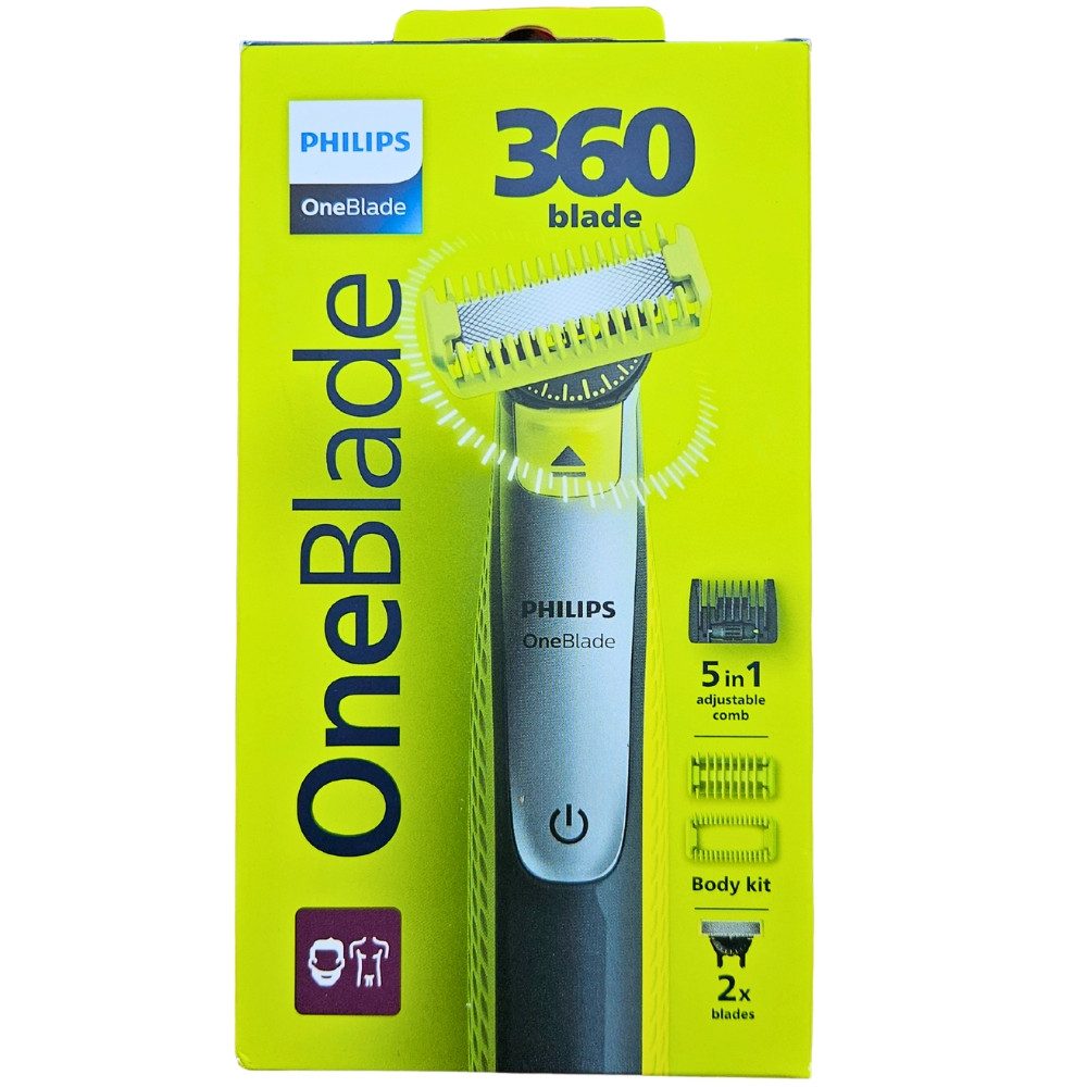 Elektrorasierer OneBlade 360 Face+Body - QP2834/23