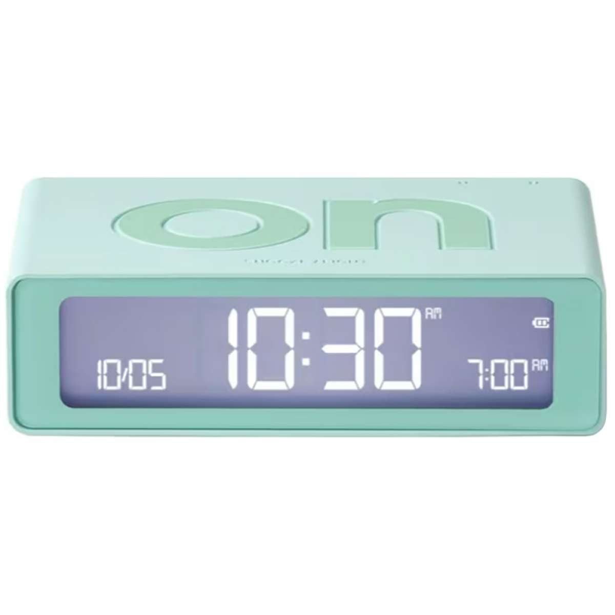 Lexon Quarzwecker LR158M1 Digitalwecker Flip Mini Mint