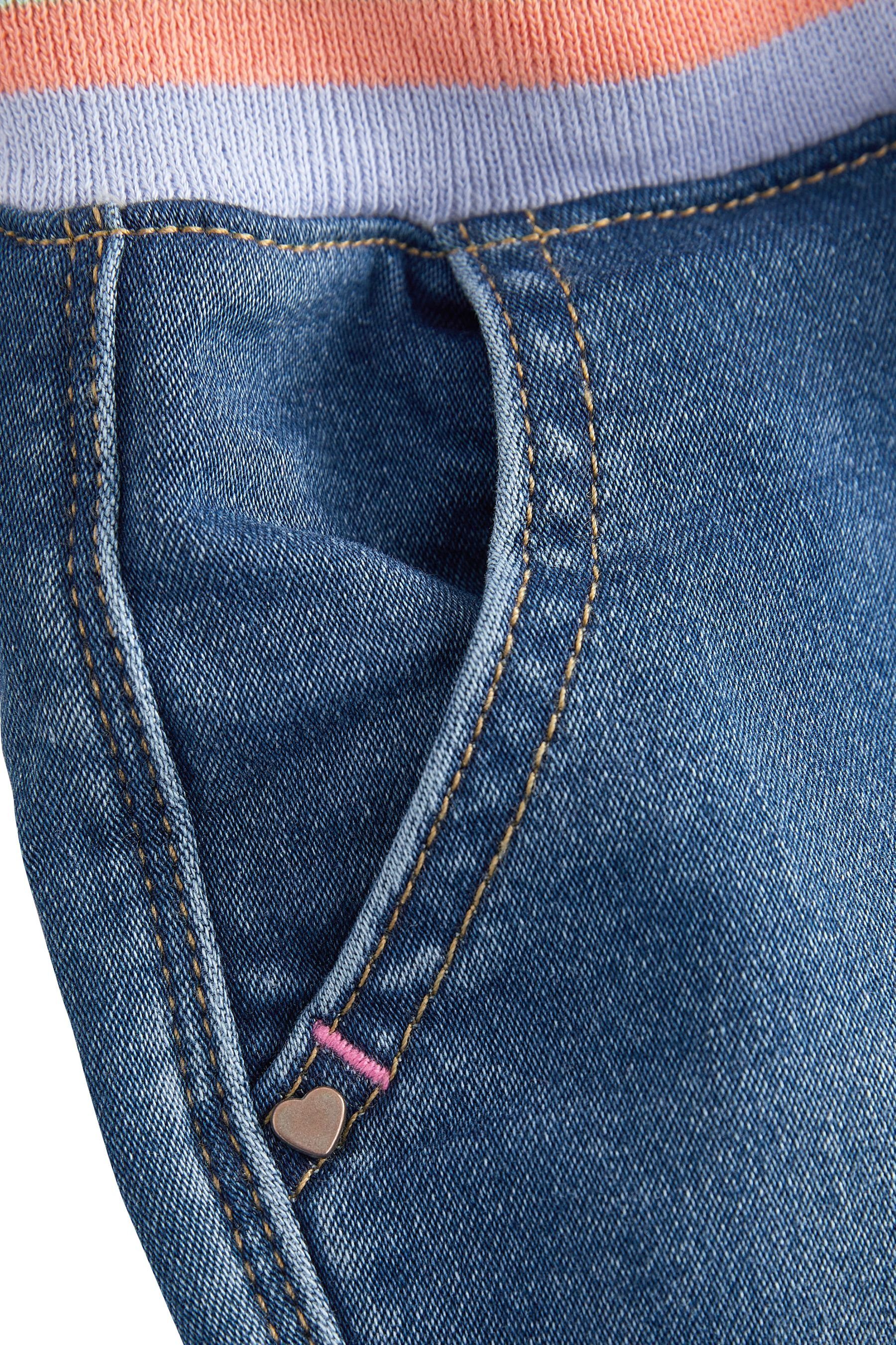Denim (1-tlg) Blue Schlupf-Jogginghose 5-Pocket-Jeans Next
