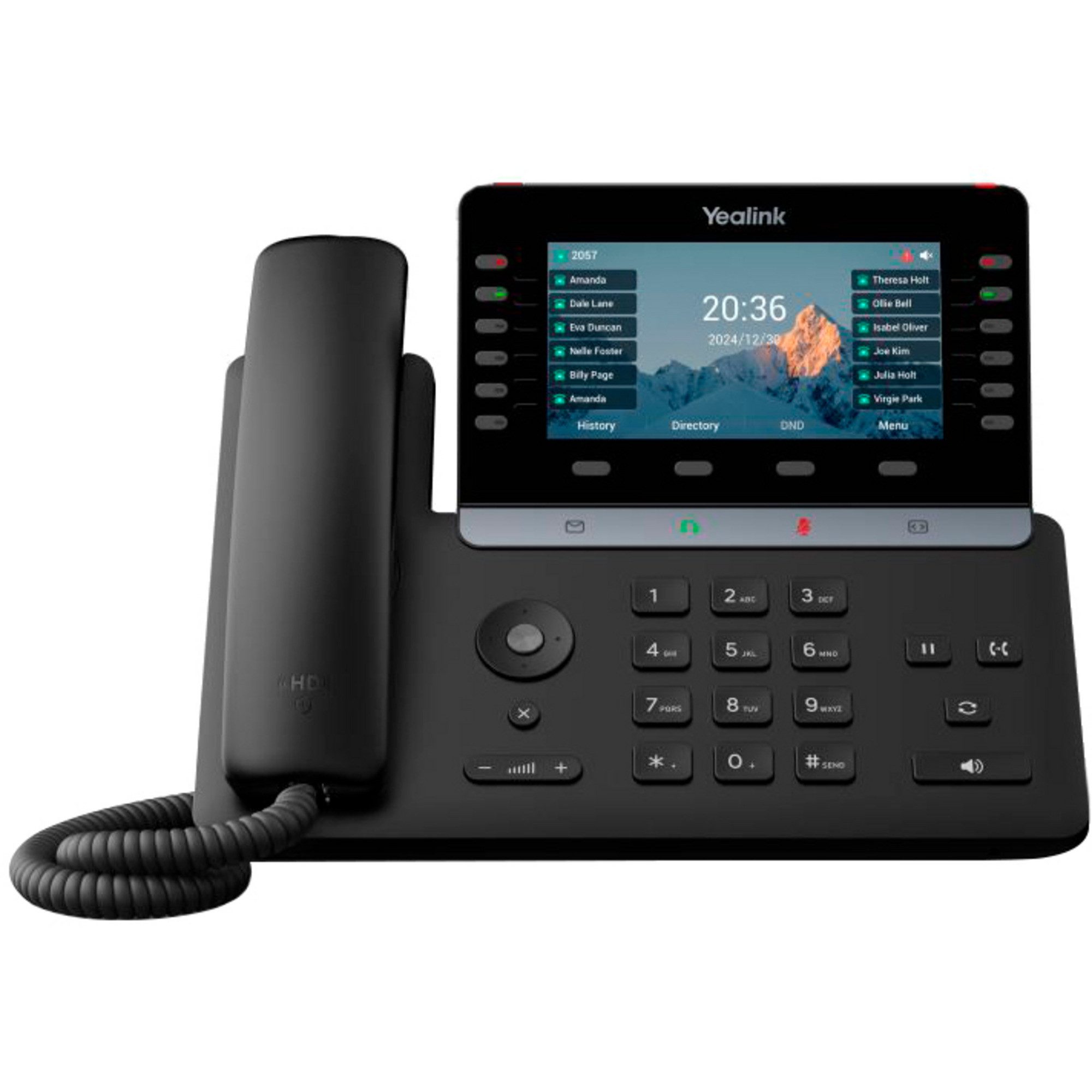 Yealink Yealink SIP-T85W, VoIP-Telefon Kabelgebundenes Telefon