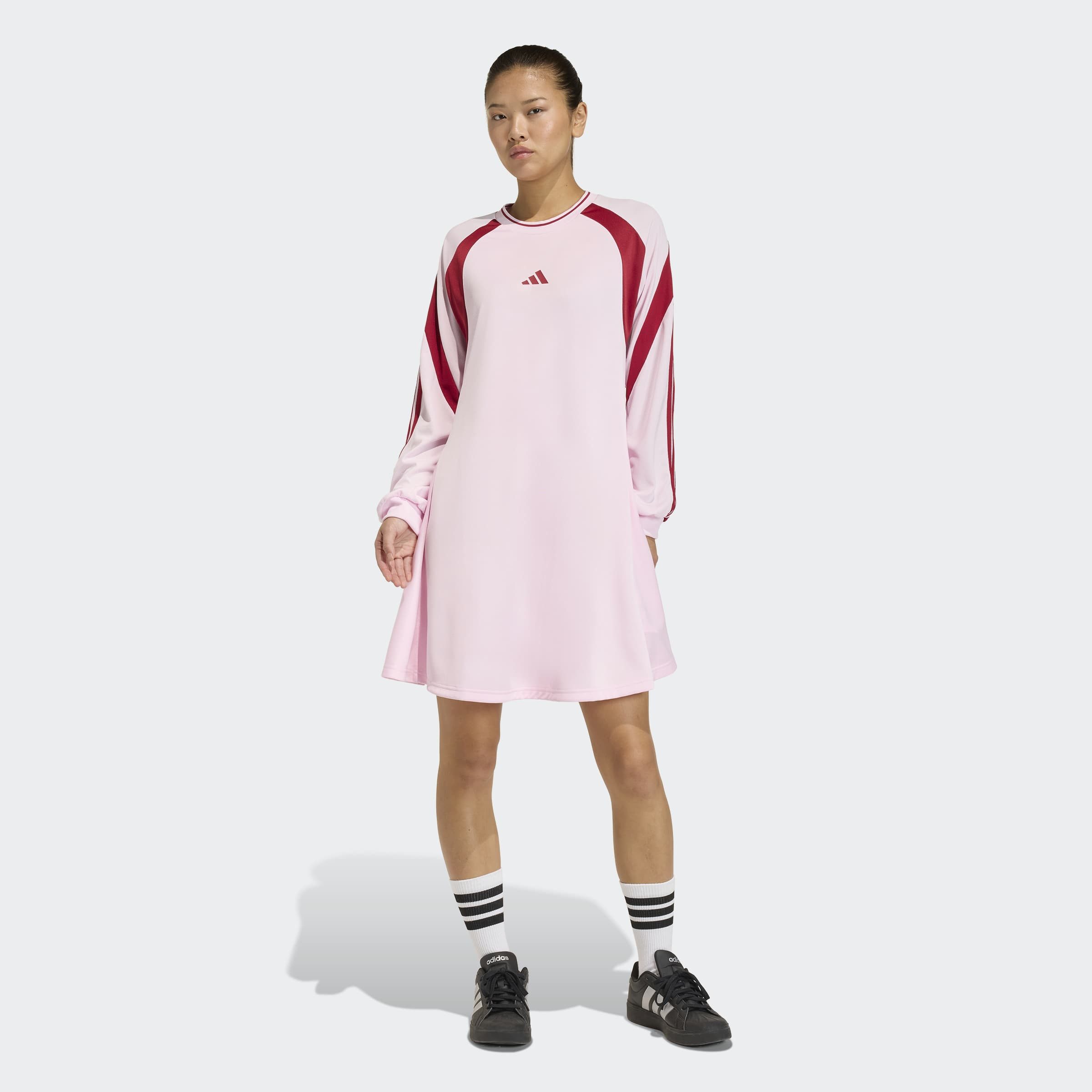 adidas Sportswear Shirtkleid HOUSE OF TIRO (1-tlg) günstig online kaufen