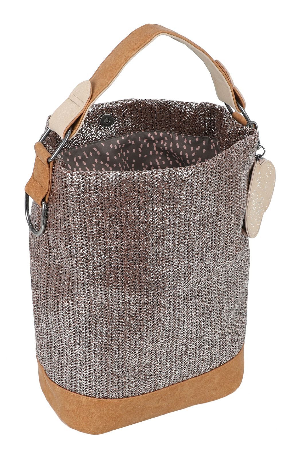 Fritzi aus Preußen Schultertasche Limited Panther Painted Straw (Set, 2-tlg) – Bild 5 von 5