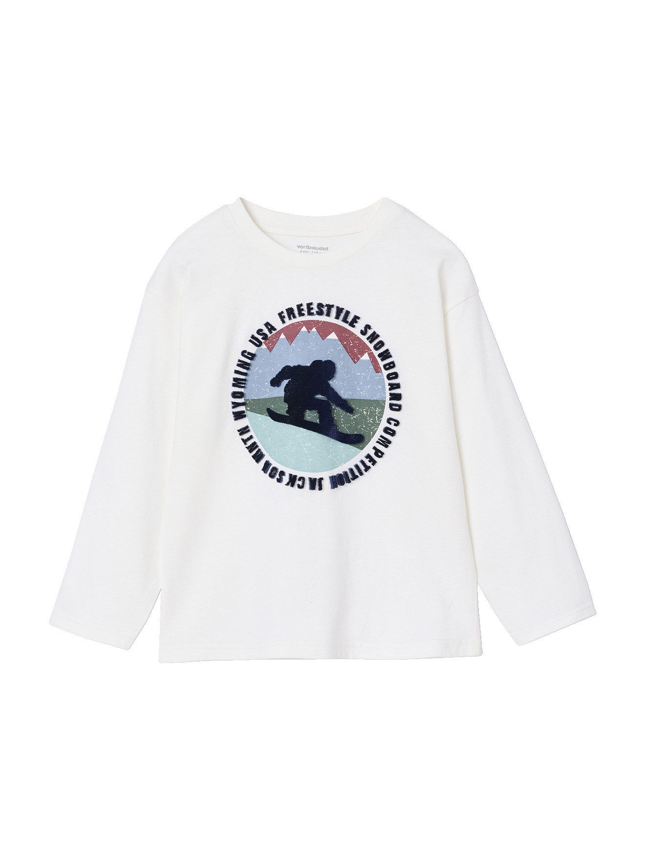 Langarmshirt Jungen T-Shirt mit Druck