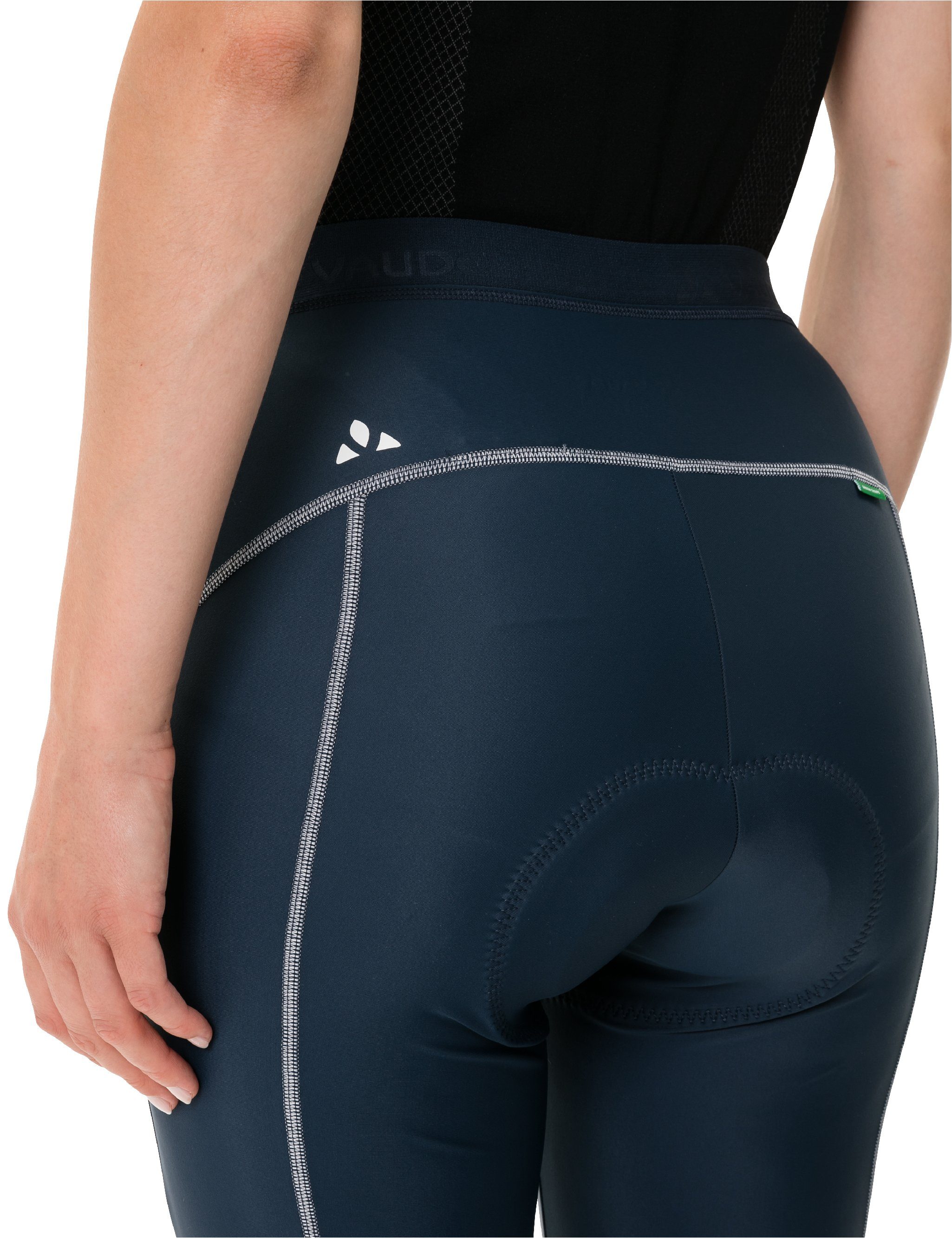 VAUDE Funktionshose Women's Advanced Pants IV Green dark sea (1-tlg) Shape 3/4