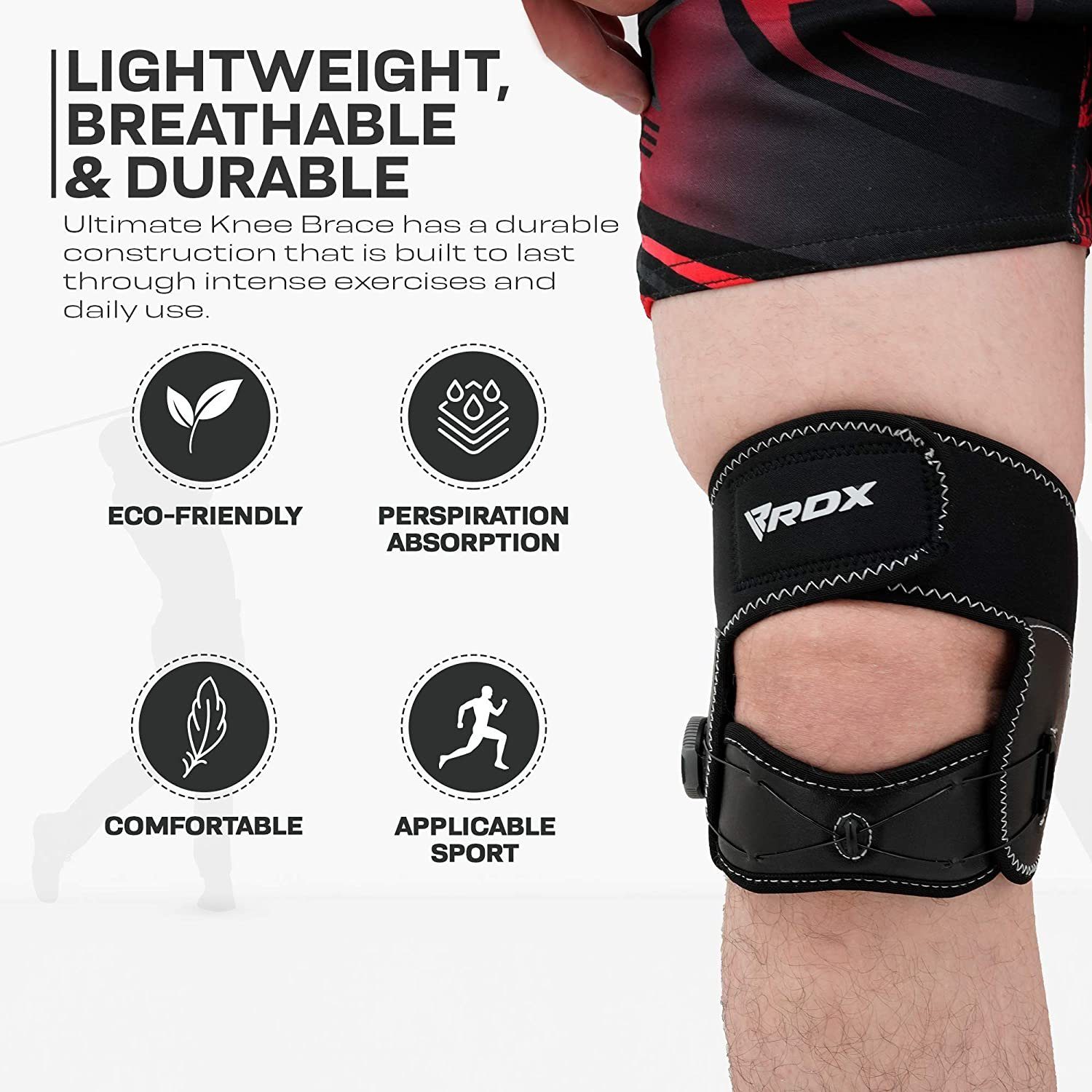 RDX FDA Sports Brace Pads Open RDX Compression Knee Knee Certified Support Knee Knieschutz