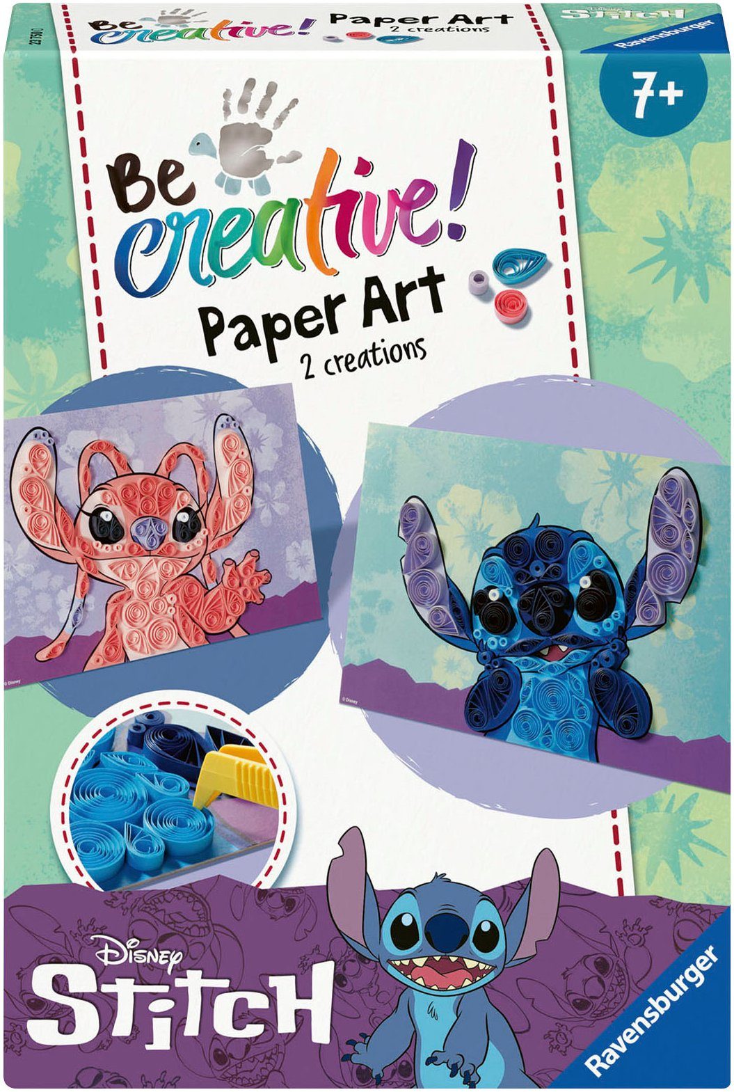 Ravensburger Kreativset BeCreative Paper Art Quilling Stitch, Made in Europe
