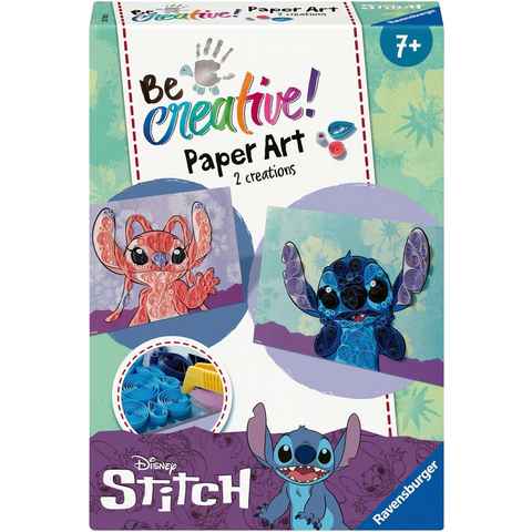Ravensburger Kreativset BeCreative Paper Art Quilling Stitch, Made in Europe, FSC® - schützt Wald - weltweit