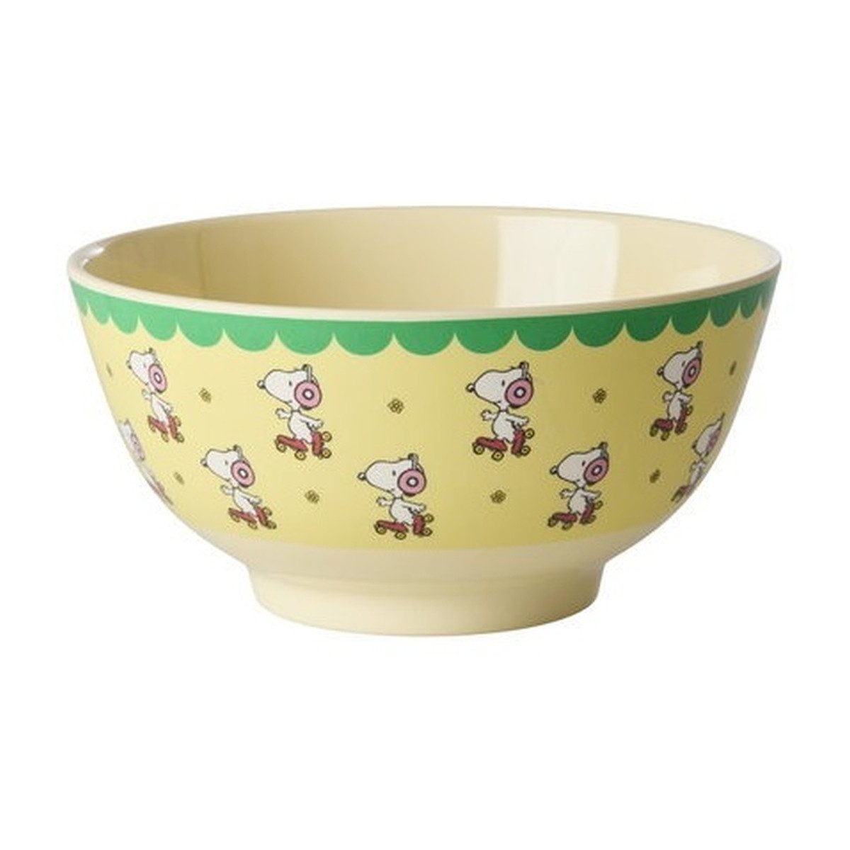 rice Müslischüssel Melamin Schüssel mit Snoopy Motiv, 15 x 7,5 cm 700 ml