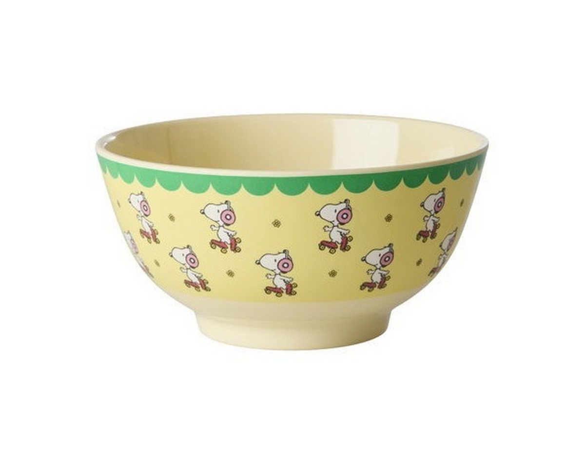 rice Müslischüssel Melamin Schüssel mit Snoopy Motiv, 15 x 7,5 cm 700 ml