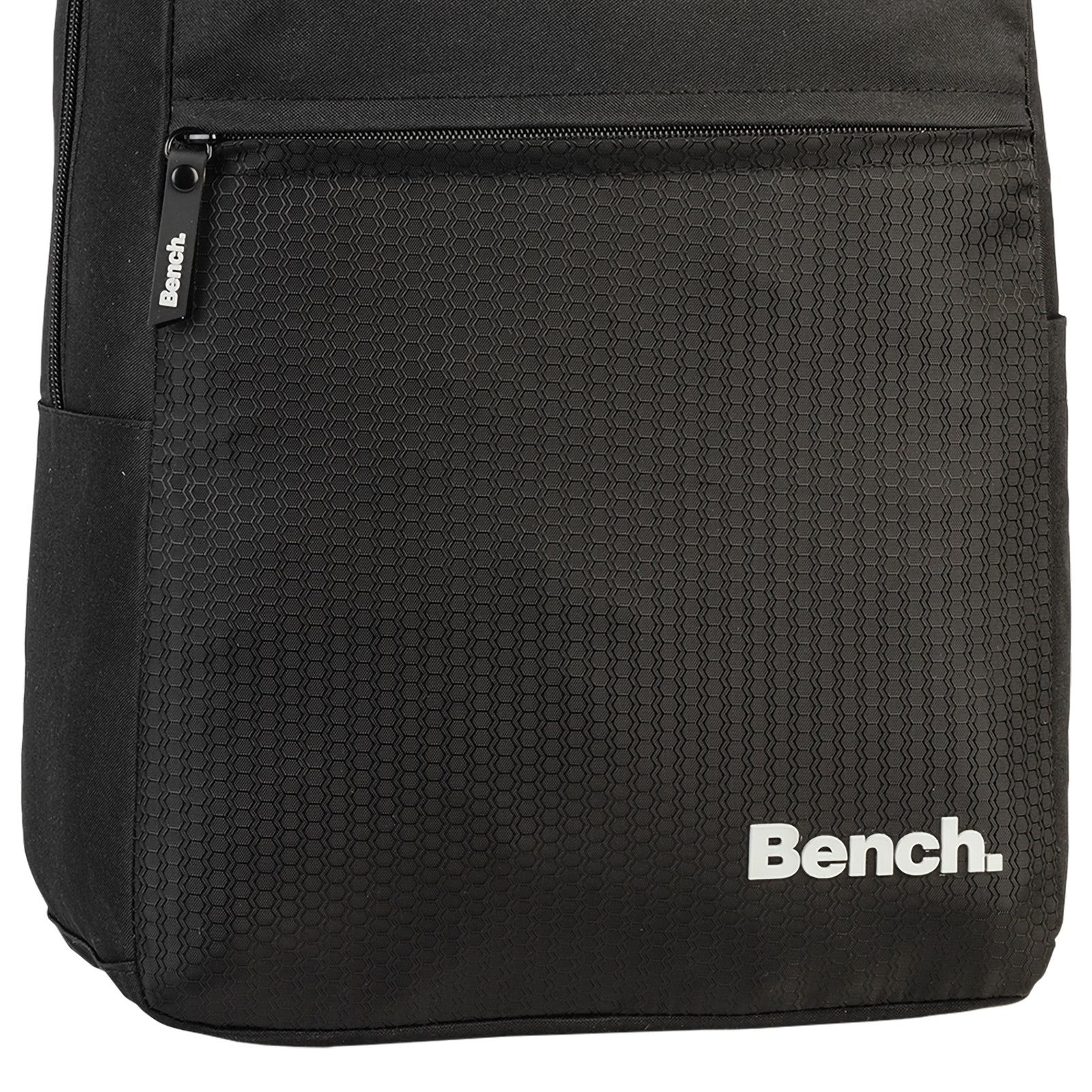 Bench. Rucksack Bench Rucksack schwarz Polyester, Herren Freizeitrucksack Polyester, schwarz ca. 14cm hoch