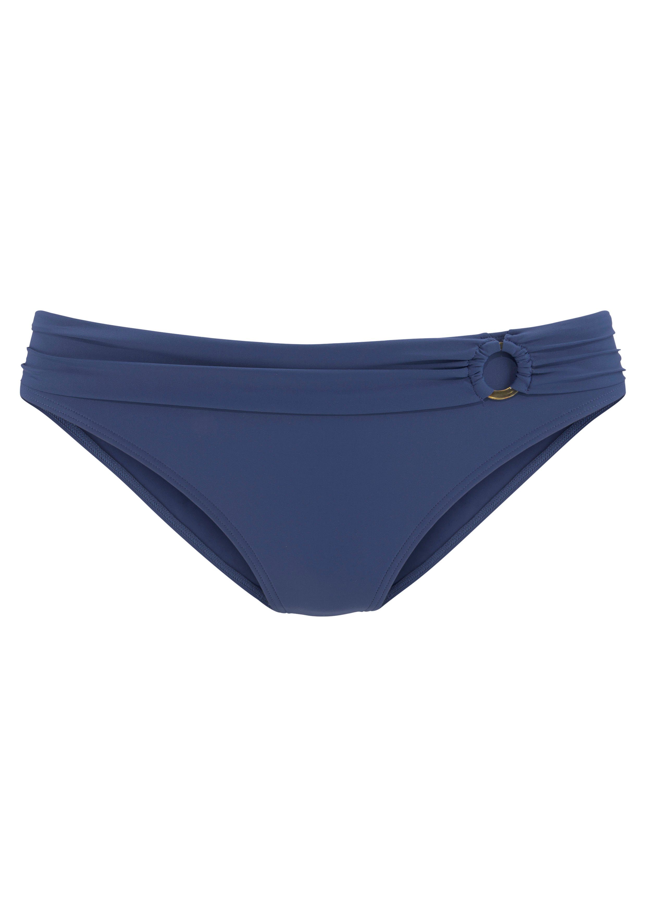 S.OLIVER Bikini-Hose Rome mit Umschlagbund mehr