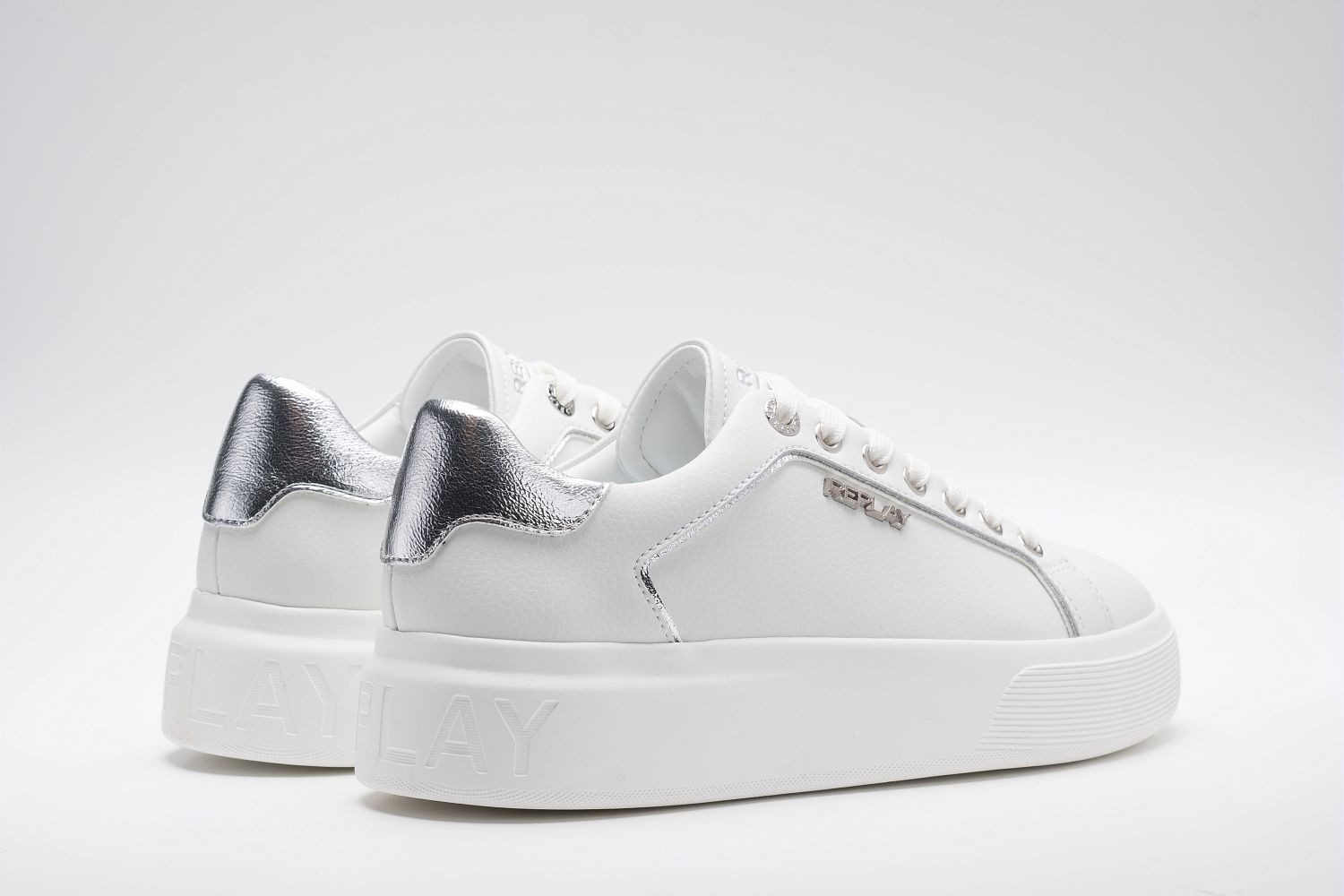 Replay Plateausneaker Freizeitschuh, Schnürschuh, Halbschuh mit Label