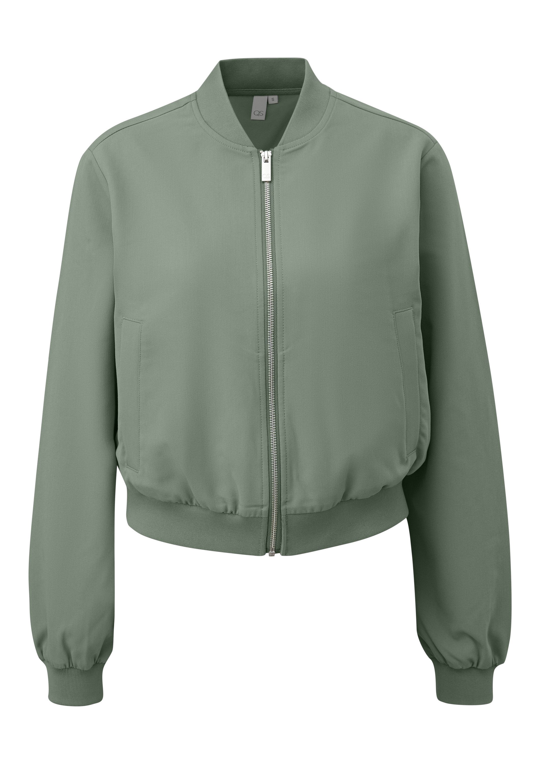 QS Funktionsjacke Outdoor-Jacke Blouson mit Stehkragen günstig online kaufen