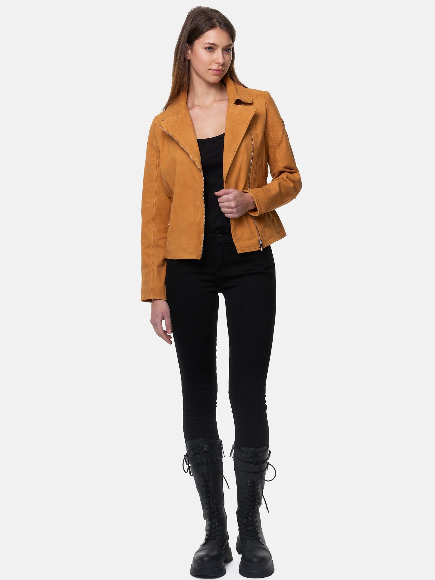 Tazzio Lederjacke F500 Damen Leder Jacke günstig online kaufen