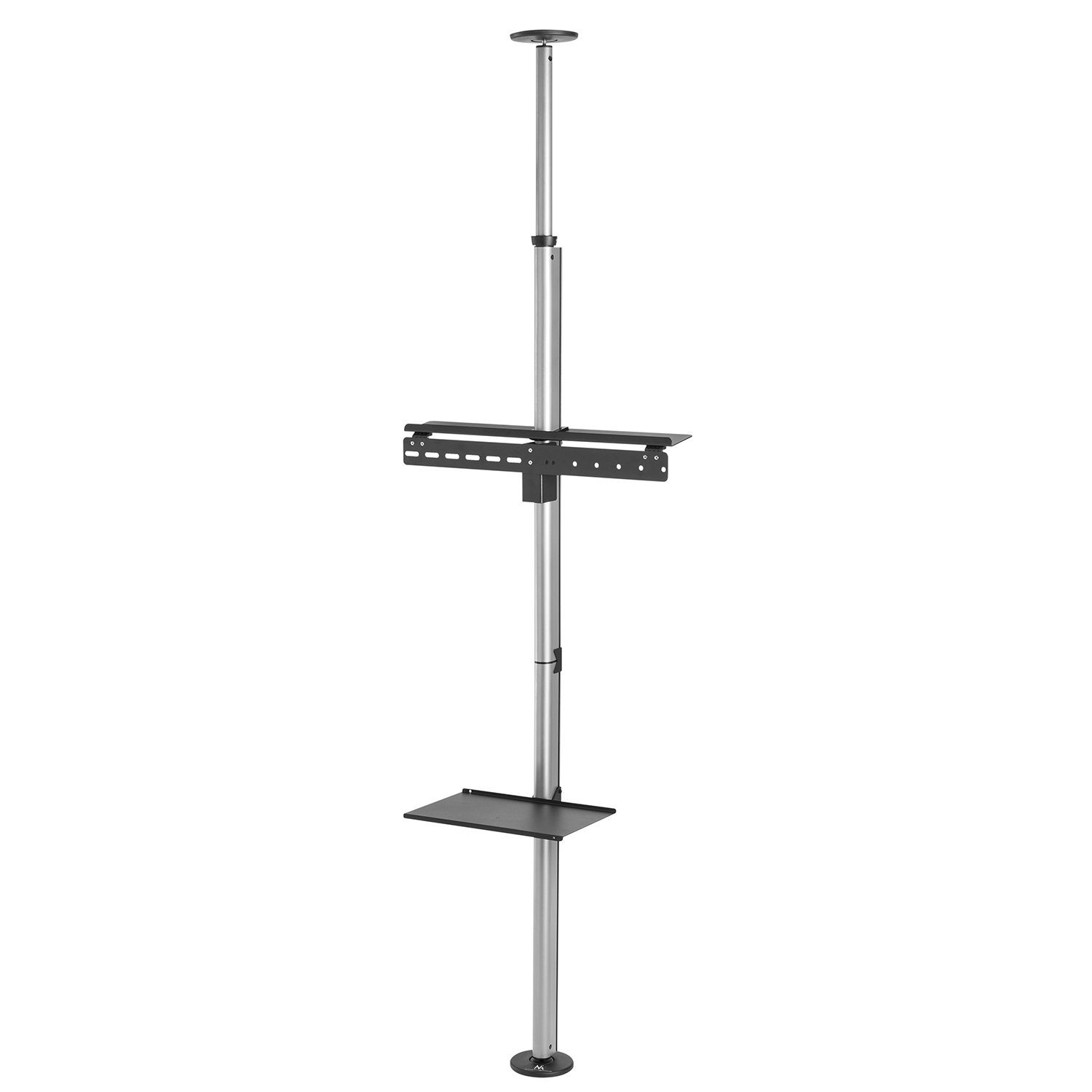 Maclean Halterung MC-791 TV Decken-Boden-Halterung 37-70 Zoll 30 kg, (bis 70 Zoll, VESA 600x400 360° drehbar mit Ablage) – Bild 5 von 5