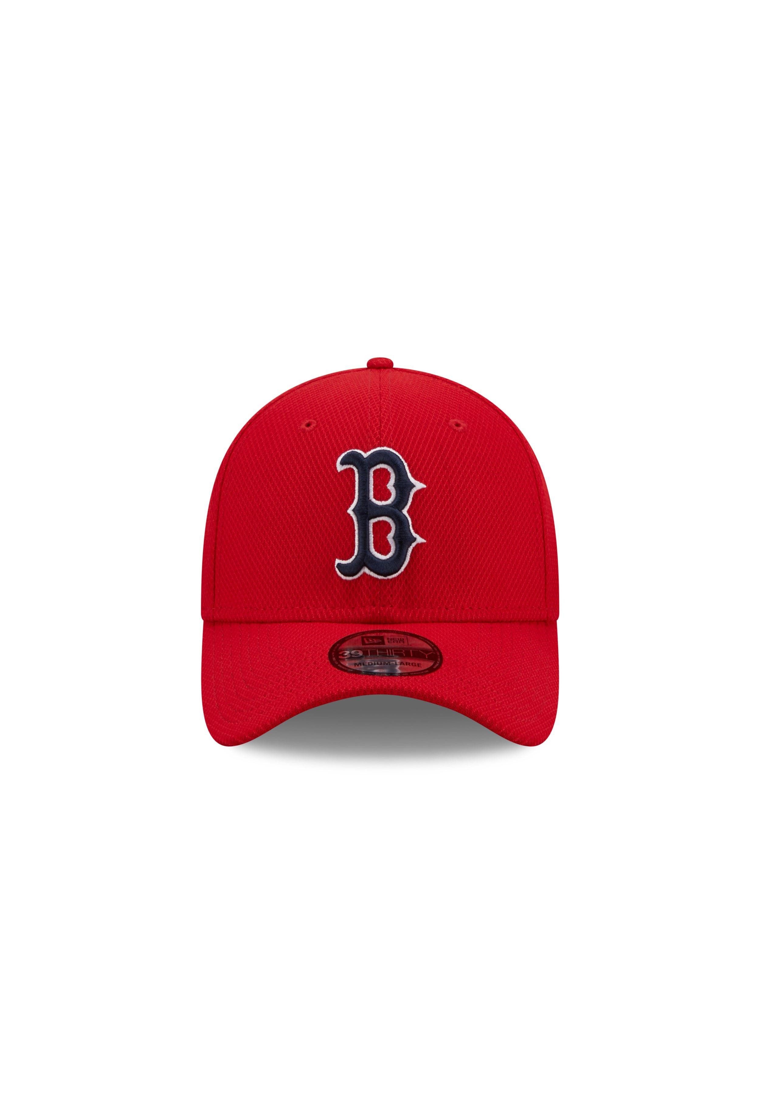 New Era Flex Cap Boston Red Sox MLB Diamond Era Scarlet 39Thirty Stretch Cap New Era (1-St)