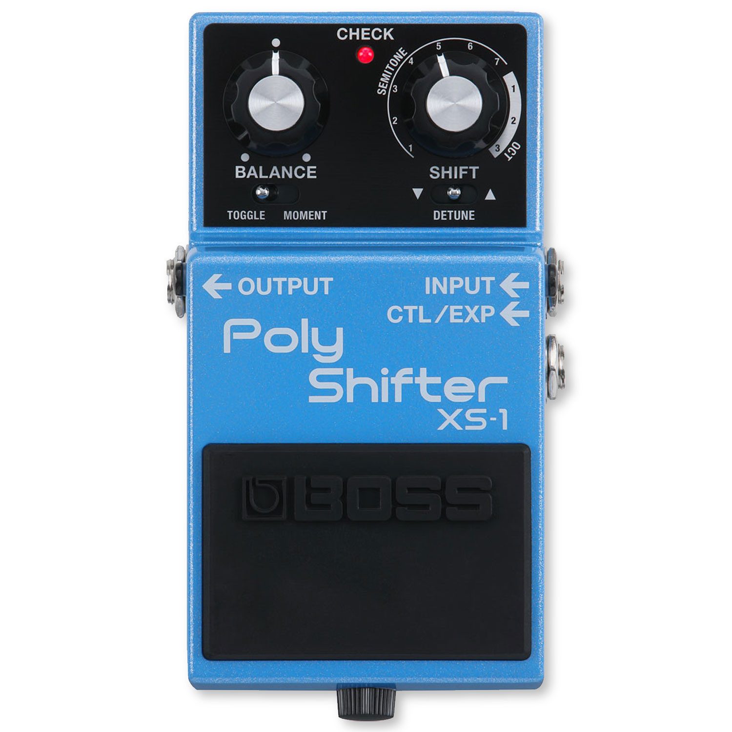 Boss by Roland E-Gitarre Boss Effektgerät XS-1 Poly Shifter Effektpedal, Effektgerät, Gitarre, Bass, Effektgerät, Poly-Shifter Effektgerät zur Änderung der Tonhöhe