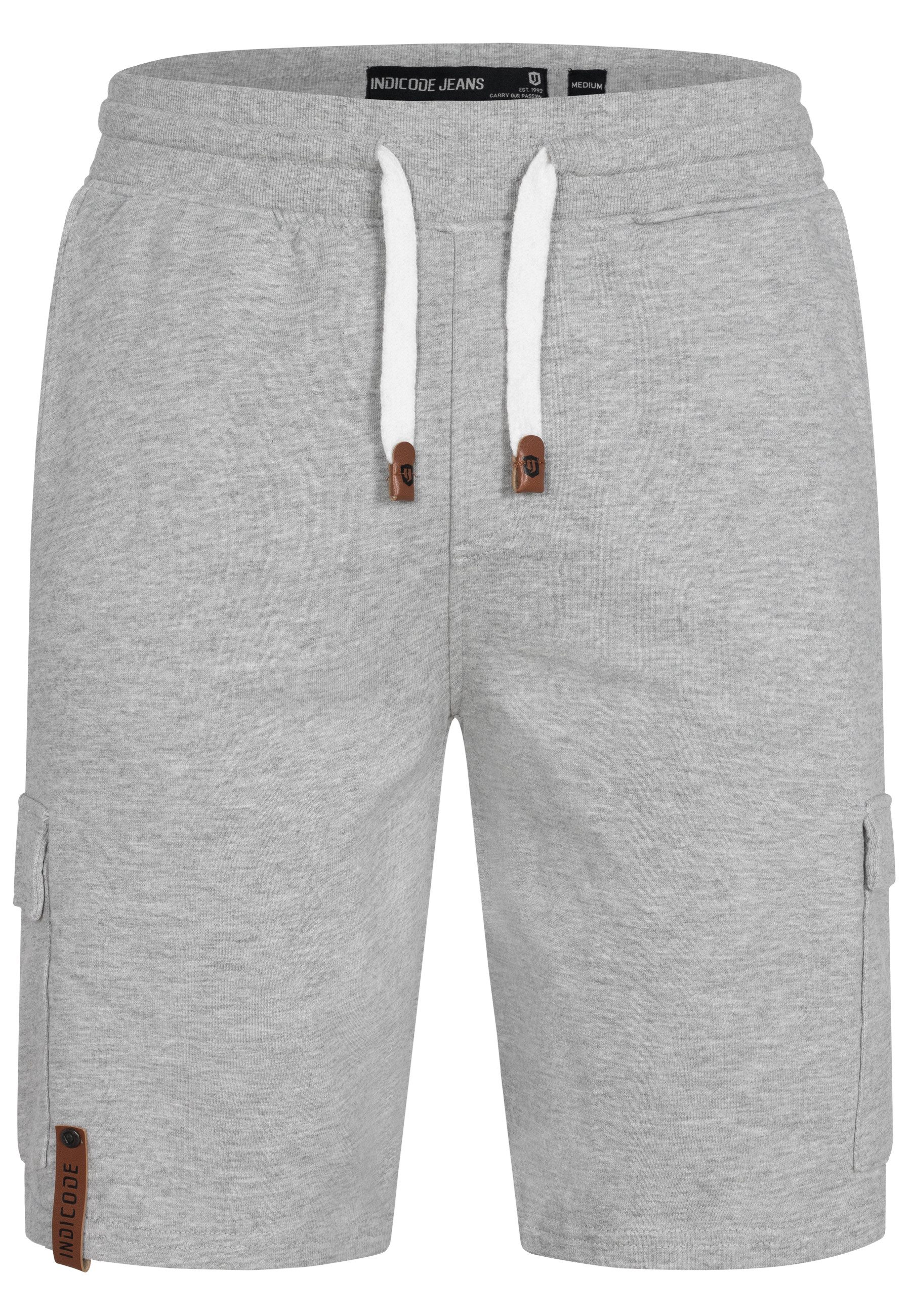 Indicode Sweatshorts White Rock aus 100 günstig online kaufen
