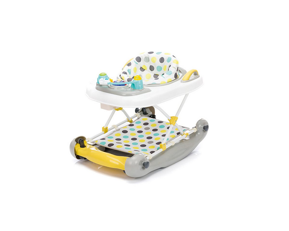 Fillikid Reisebett Punkte (Einzelartikel, 1-St., inkl. Spielbrett) Lauflernhilfe Babywalker Spiel- und Lauflernwagen