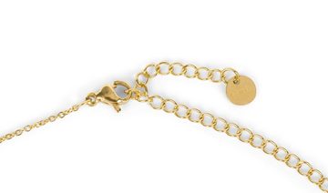 styleBREAKER Kette mit Anhänger (1-tlg), Edelstahl Halskette mit Amulett Anhänger