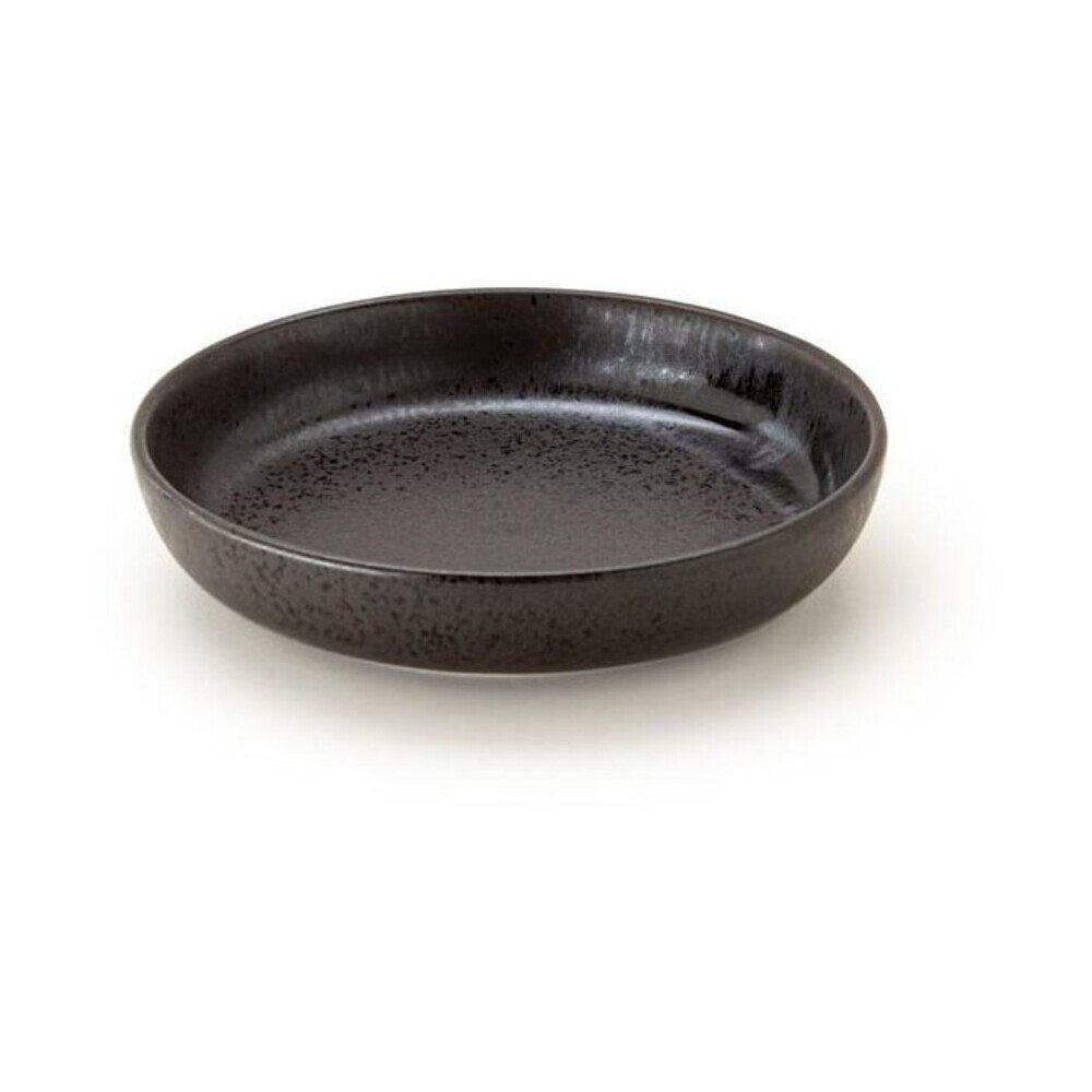 tischwelt Schale Schale 21 cm Java schwarz, Porzellan, (1-tlg), Schale, Ø21cm, Porzellan, schwarz