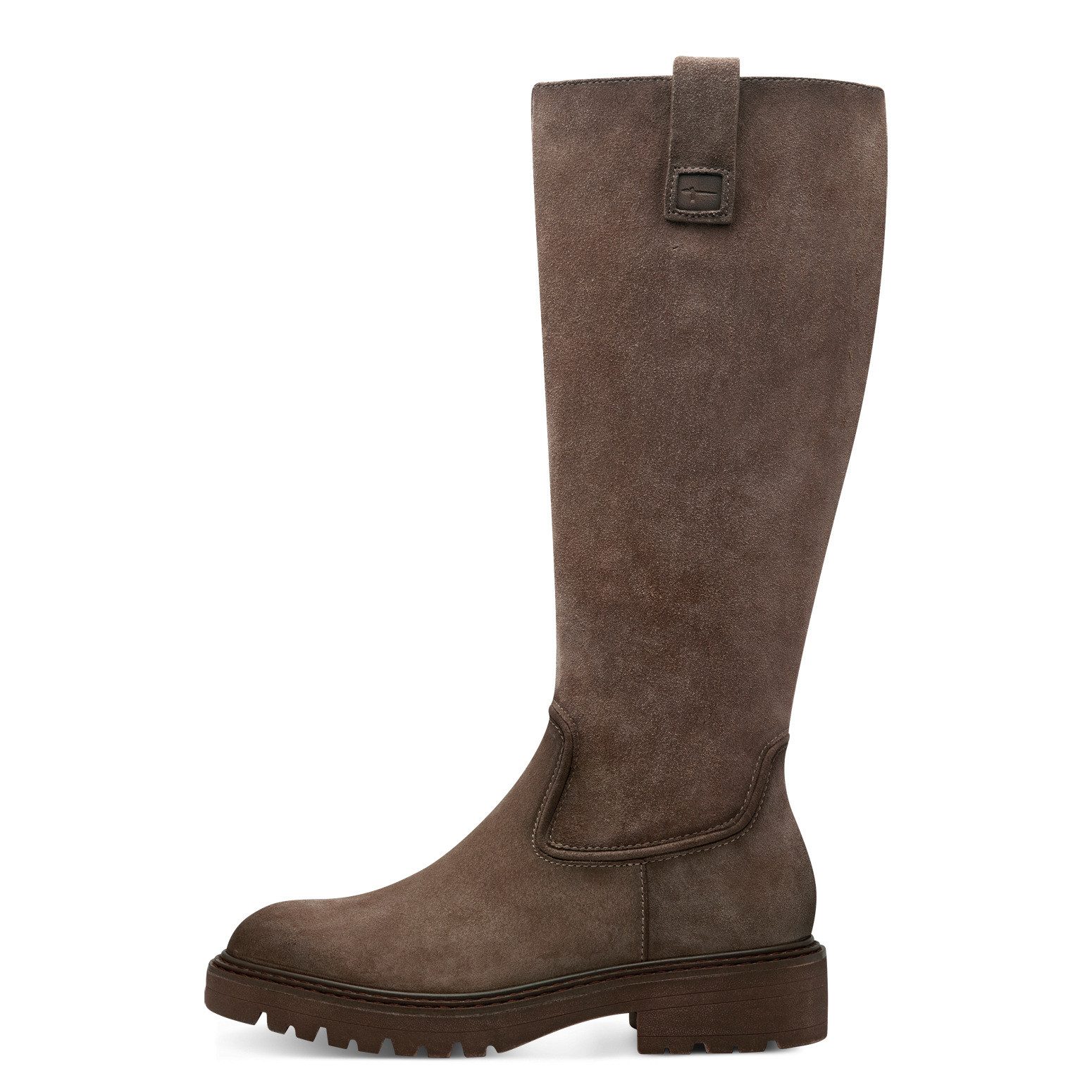 Tamaris Tamaris Damen Langschaftstiefel 1-25622-43-341 Taupe Stiefelette günstig online kaufen