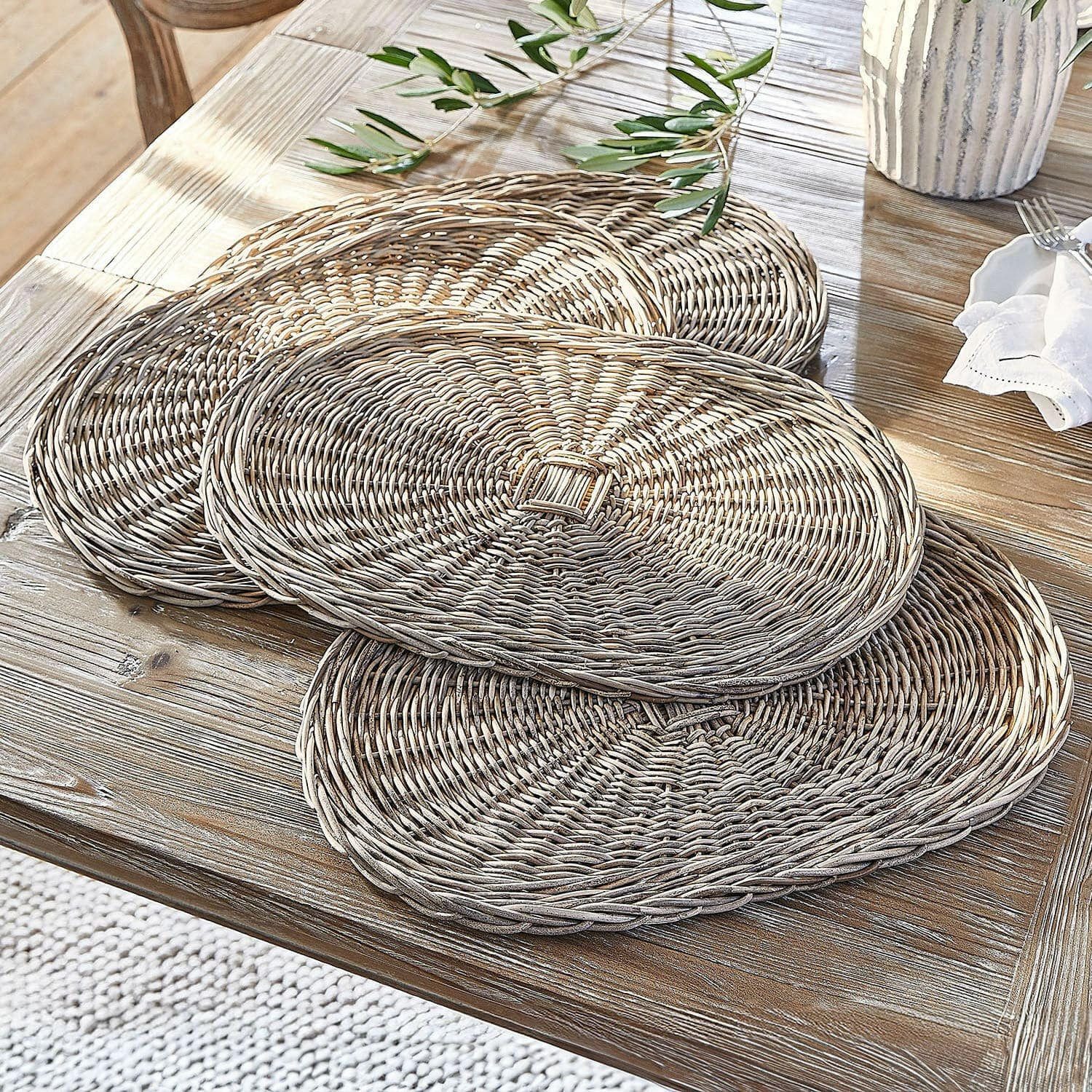 Mirabeau Platzset Platzset 4er Set Villoray braun – Bild 2 von 4