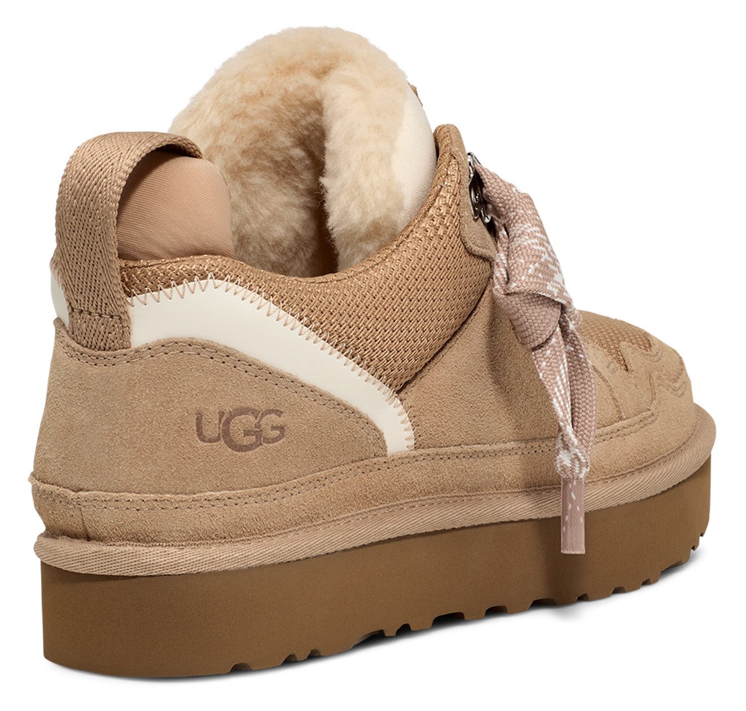 UGG LOWMEL Plateausneaker Midcut Sneaker, Schnürschuh mit gepolstertem Scha günstig online kaufen