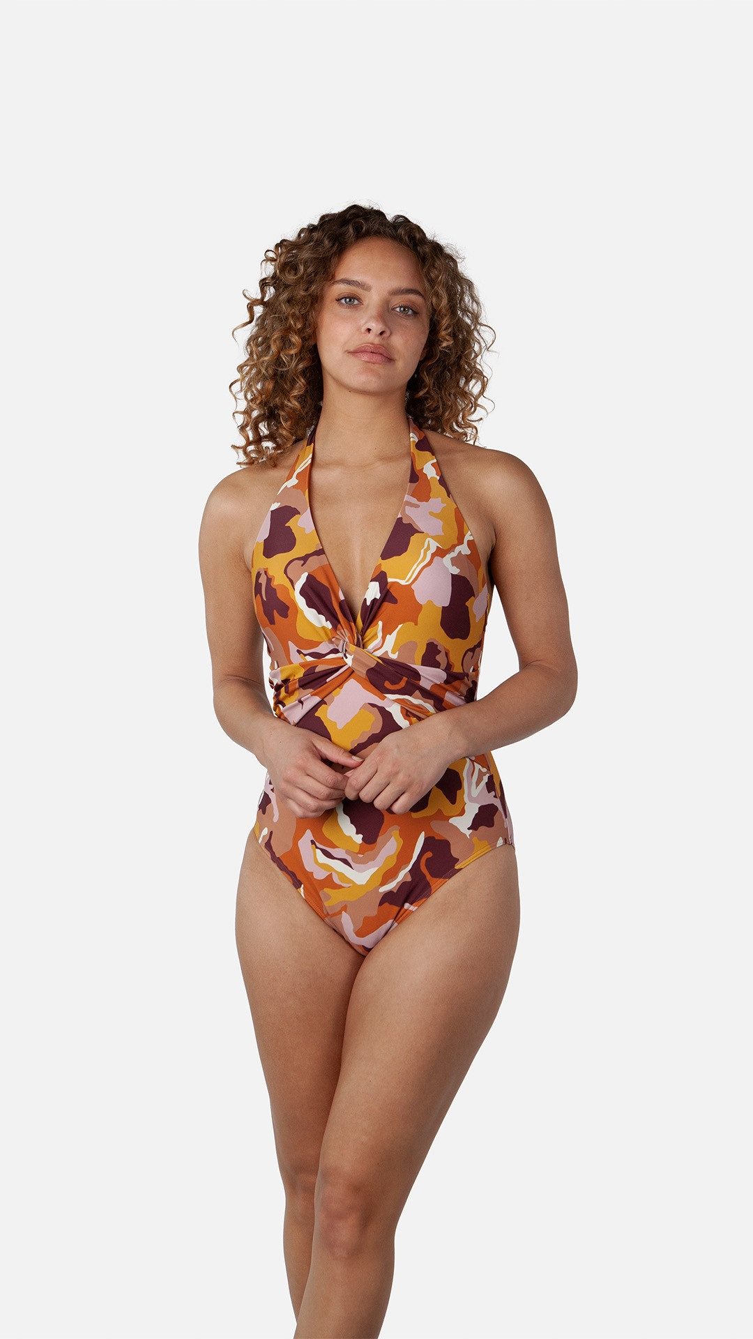 Barts Badeanzug Barts Damen Badeanzug Lunan Halter Figurformender Badeanzug