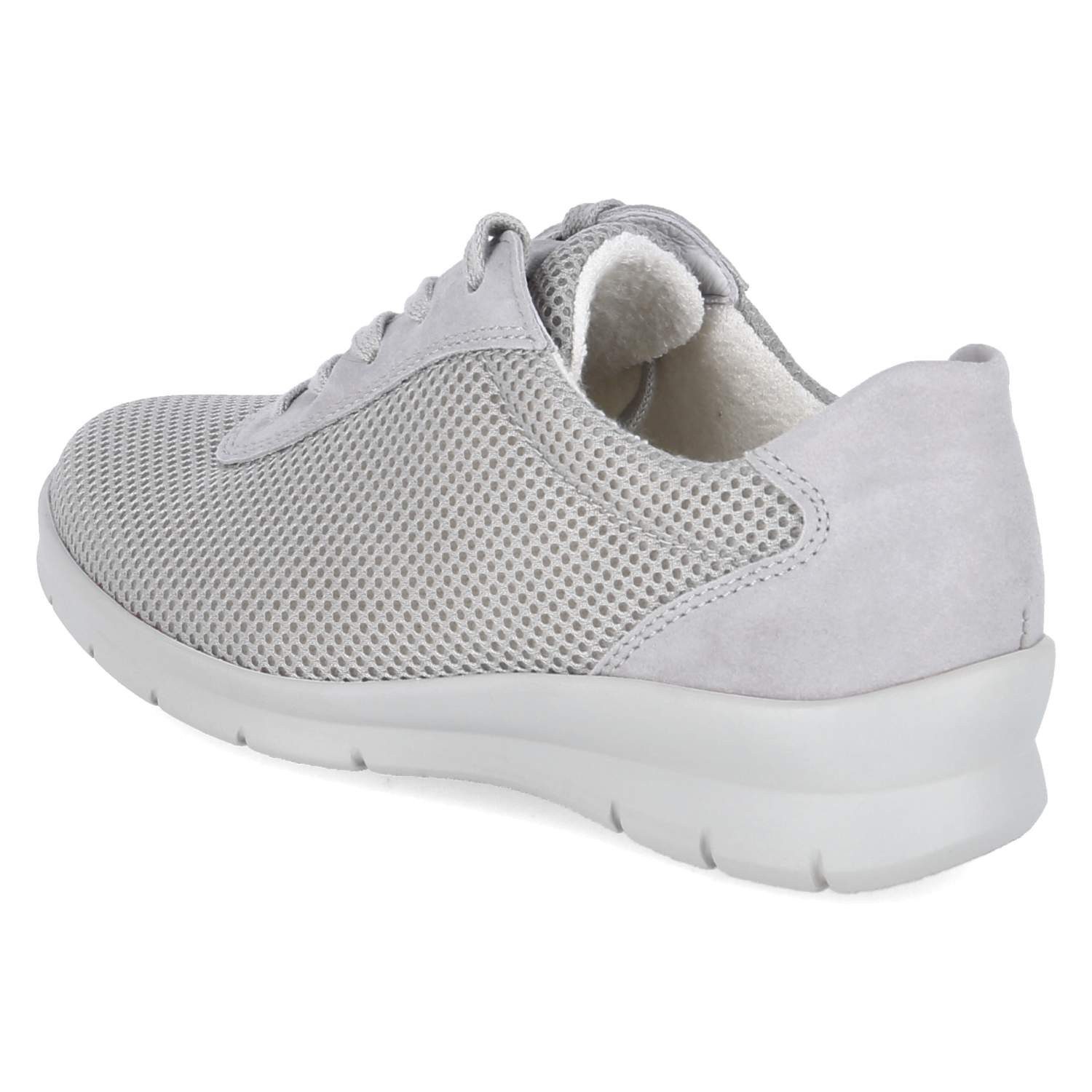 Semler Semler X2055450/015 SP Damen Leder & Textil grey Schnürschuh