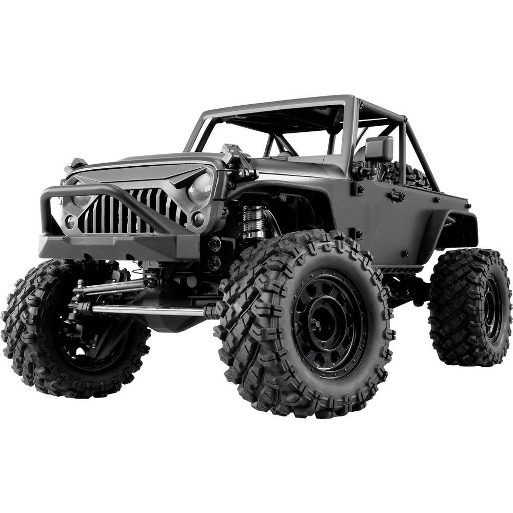 Amewi RC-Buggy Hyper Go SC Scale Crawler Brushless RTR Elektrisches Auto anthrazit