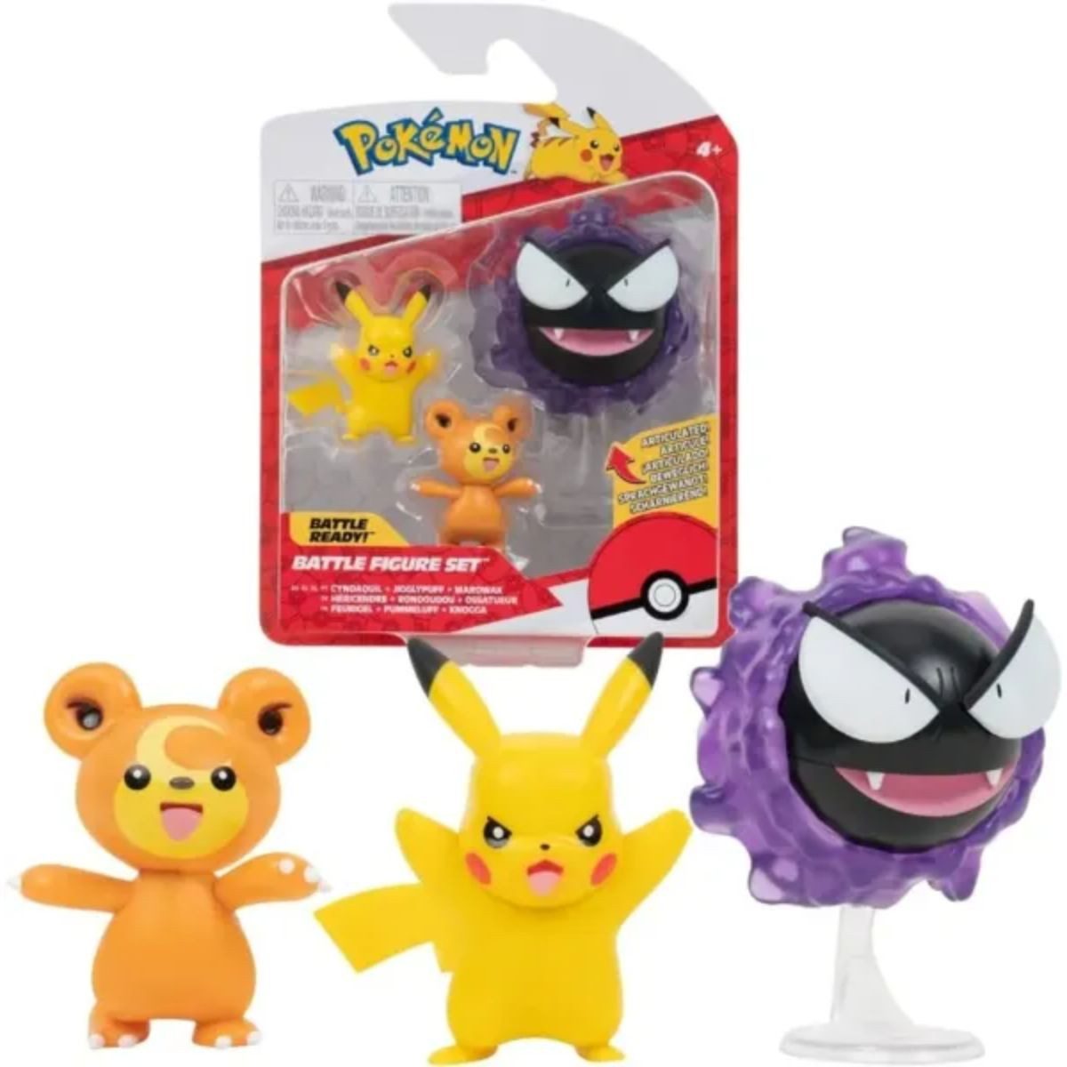 The Pokémon Company International Dekofigur Teddiursa, Pikachu
