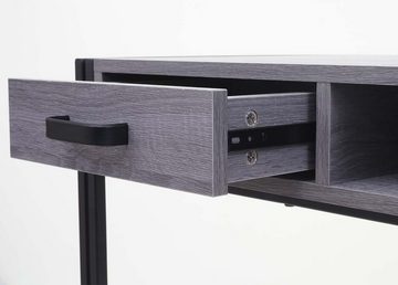 MCW Schreibtisch MCW-A27-, Inklusive 2 Schubladen, Oberfläche und Innenflächen mit 3D-Struktur