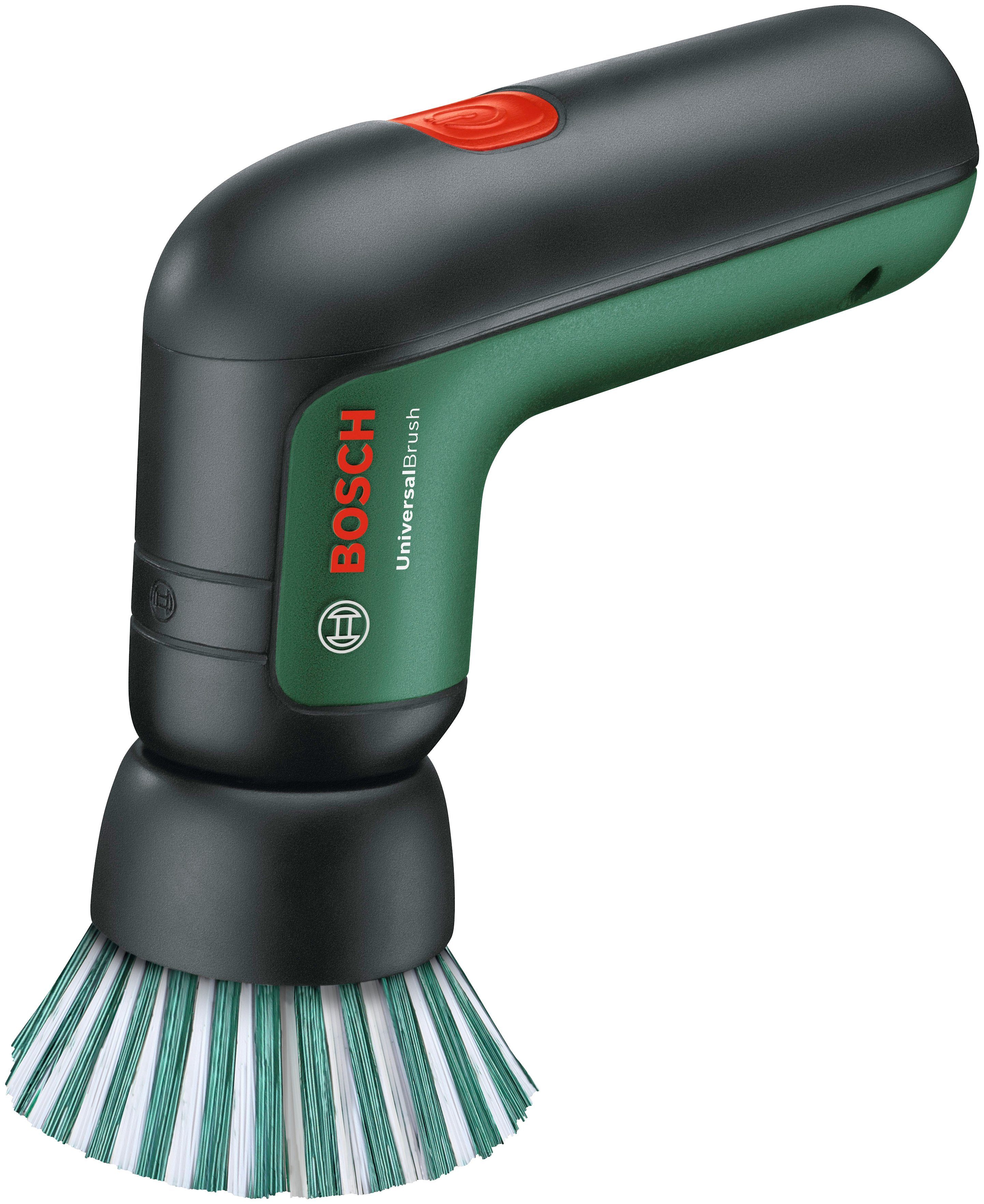 inkl. & Home Bosch Zubehör Garden UniversalBrush, Akku-Oberflächenbürste umfangreichem