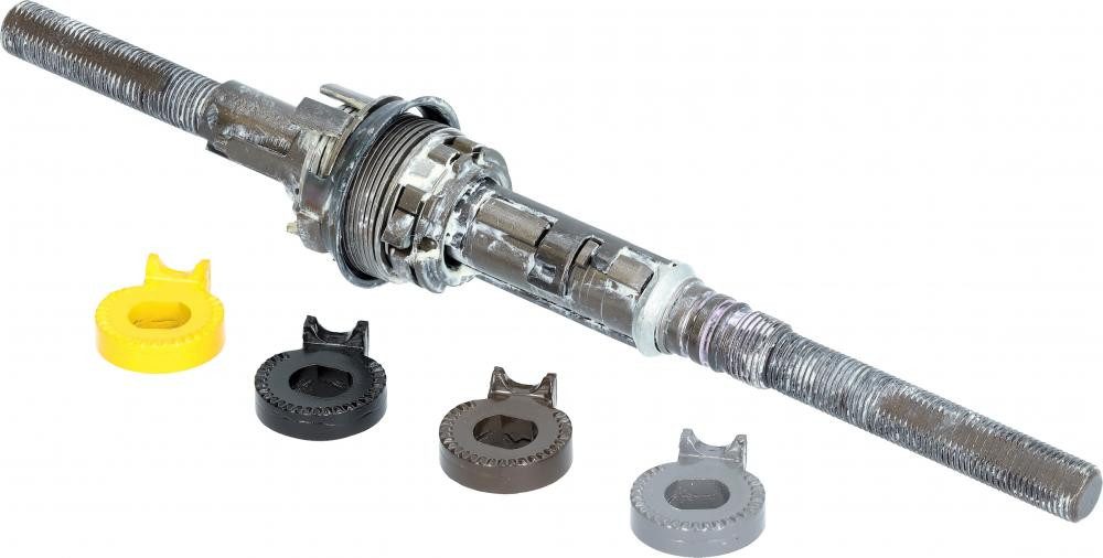 Shimano Hinterradnabe SHIMANO Achseinheit 201 mm SG-7R45 inkl. Unterlegscheiben - 201 mm