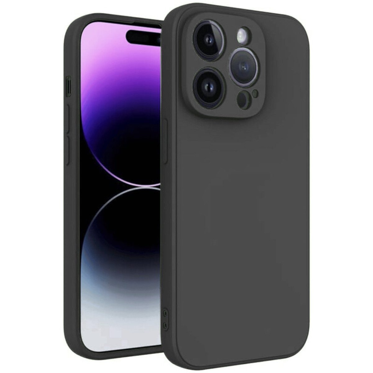 COFI 1453 Handyhülle Premium Silikon Case mit Mikrofaser-Innenfutter für XIAOMI 17 ULTRA 6,9, Silikonhülle mit weichem Mikrofaser Innenfutter