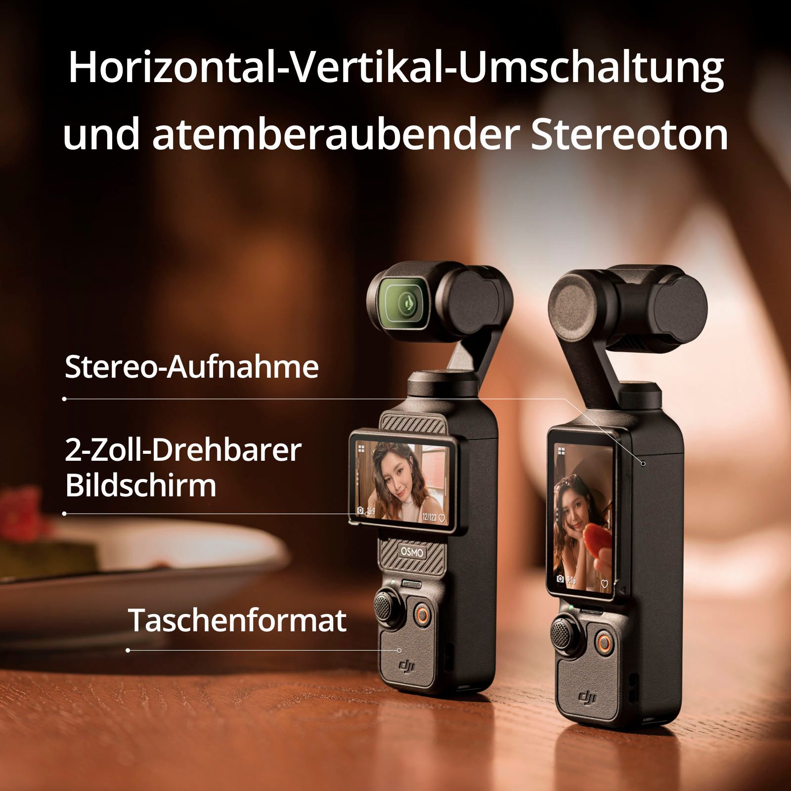 DJI Osmo Pocket 3 Kreativ Combo Camcorder (4K Ultra HD, Bluetooth) – Bild 5 von 5