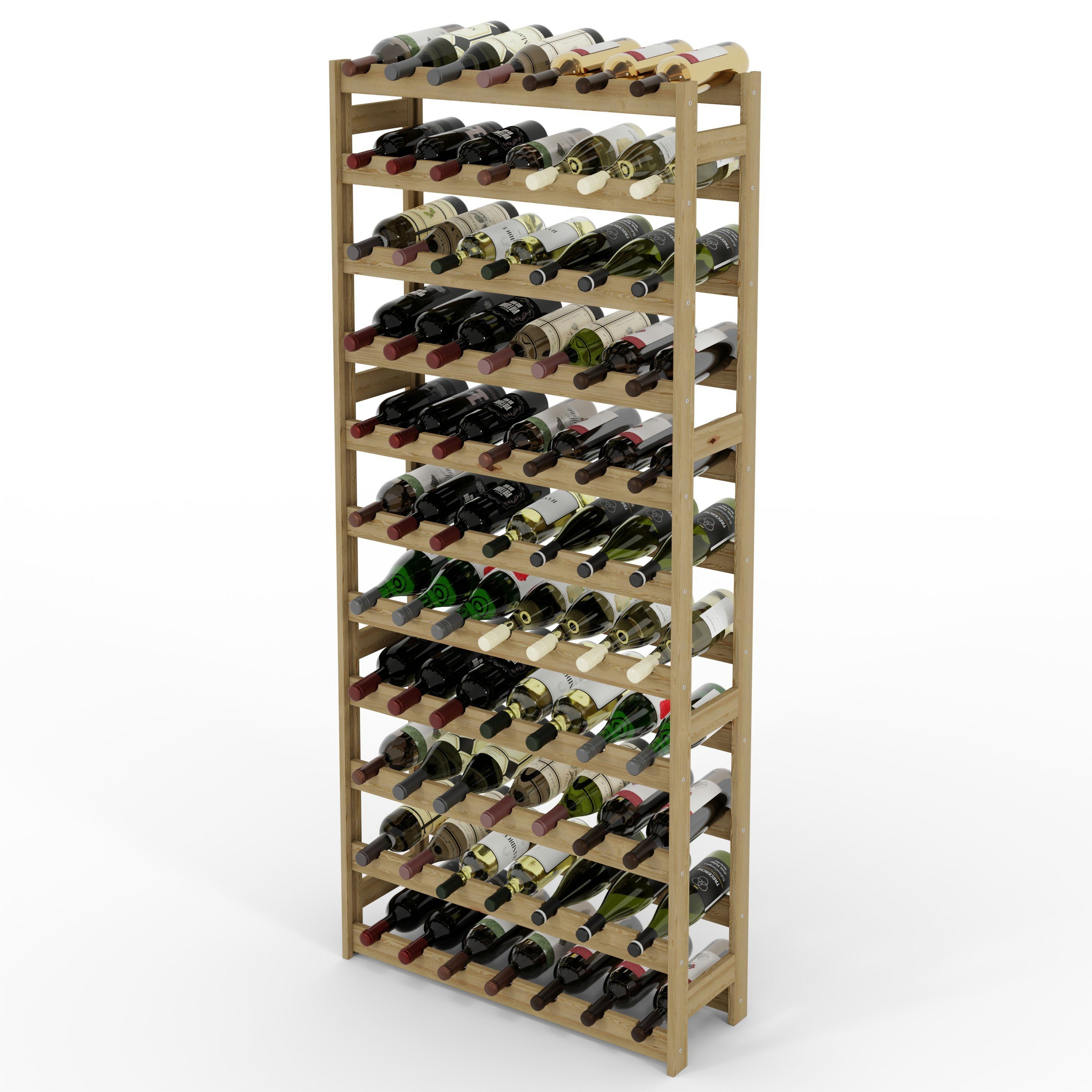 Lenmar Weinregal Lenmar Weinregal Weinregal Holz Flaschenregal für 12 - 91 günstig online kaufen