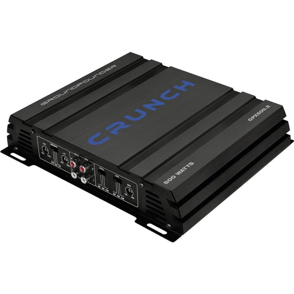 Crunch GPX-500 2-Kanal Endstufe Auto-Subwoofer