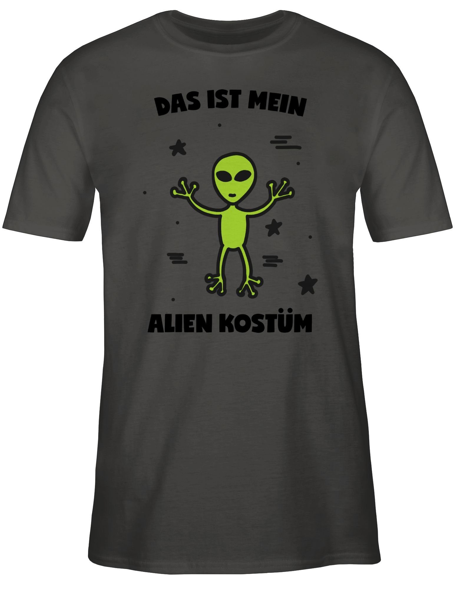 Herren Shirts Shirtracer T-Shirt Das ist mein Alien Kostüm - Karneval Outfit - Herren Premium T-Shirt Faschingskostüm Ersatz Fas