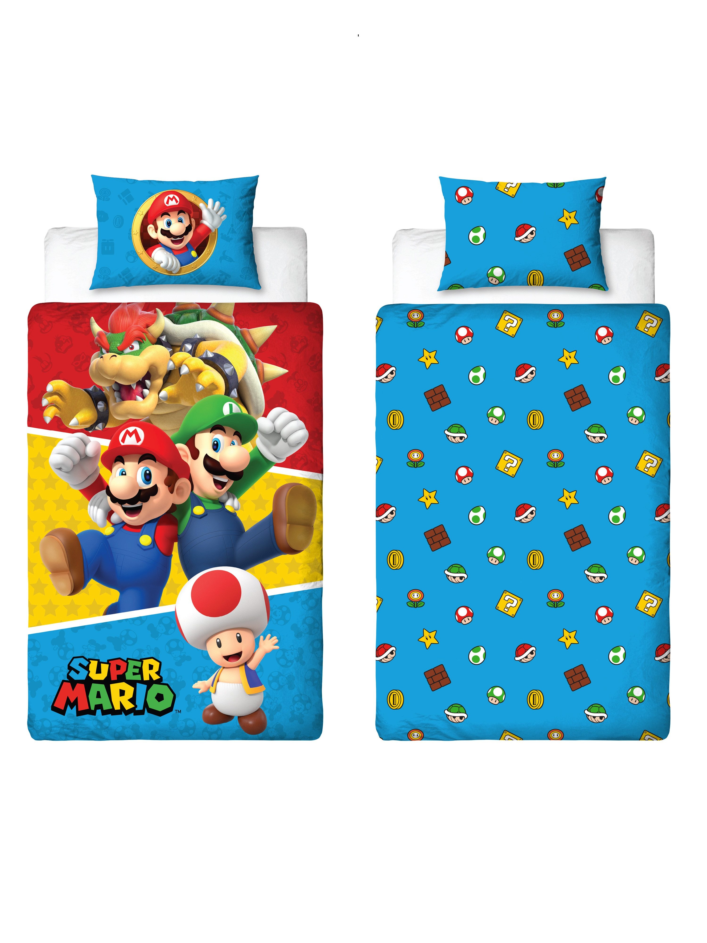 Familando Kinderbettwäsche Super Mario Splitter - günstig online kaufen