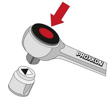 PROXXON INDUSTRIAL Werkzeugset PROXXON 23040 Steckschlüssel Satz 56teilig, (56-St)
