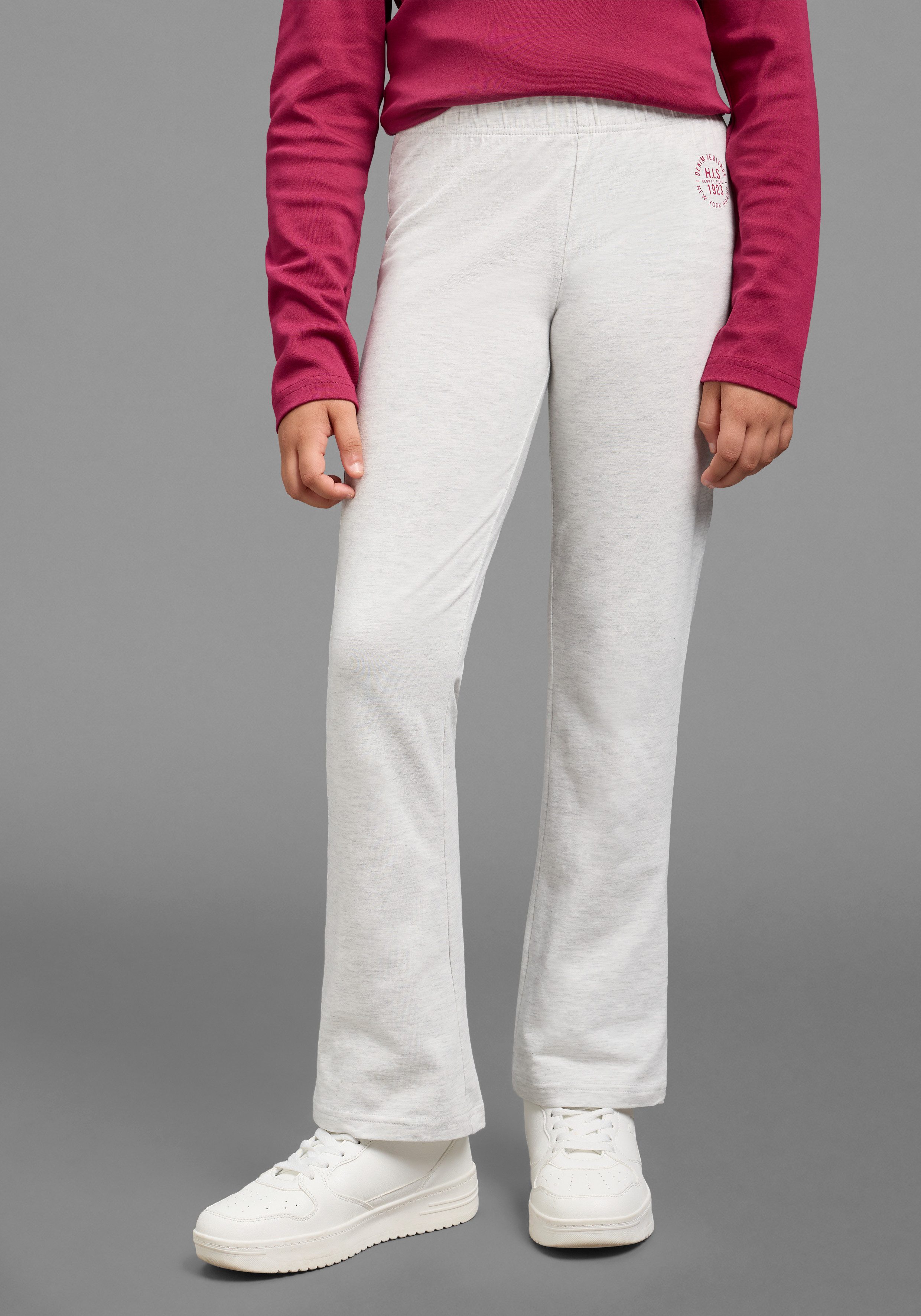 H.I.S Leggings 2er Packung Leggings mit Schlag für Mädchen (Packung, 2-tlg., 2) Für TEENS. 2er Packung Jazzpants