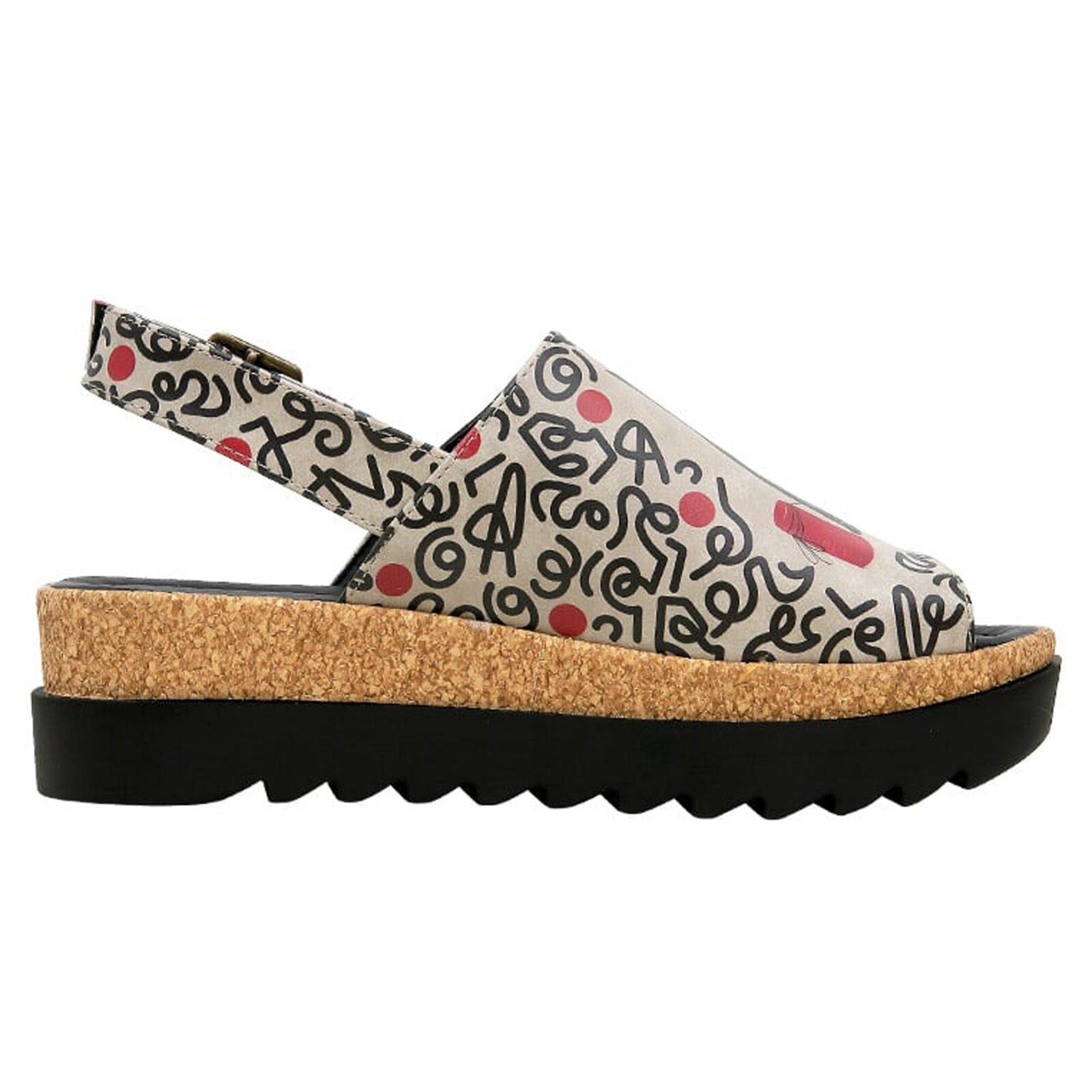 DOGO Gigi Sandale Cat And Mouse Damen Sandalen Sandalette Handgefertigt