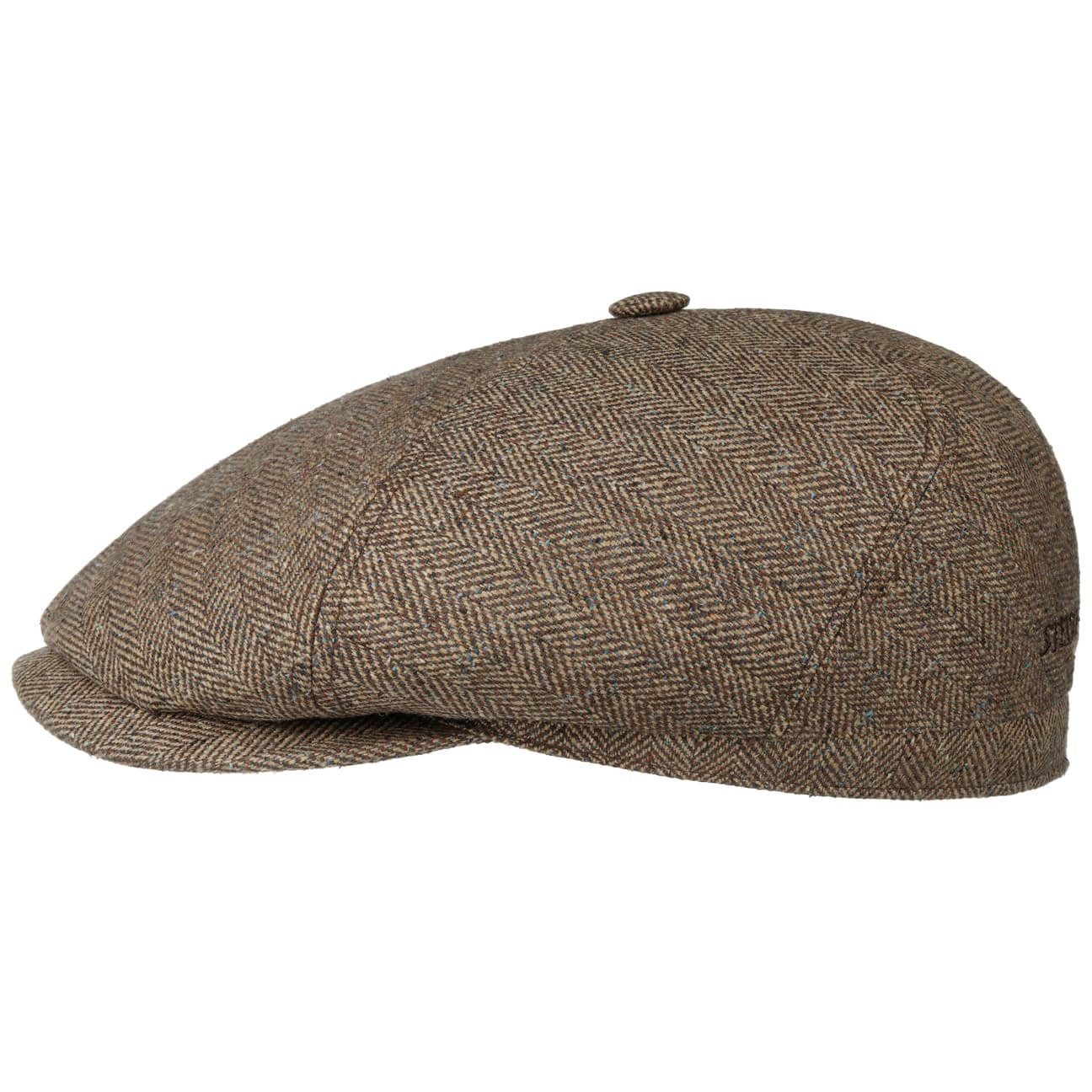 Stetson Flat Cap (1-St) Schirmmütze mit Schirm, Made in the EU