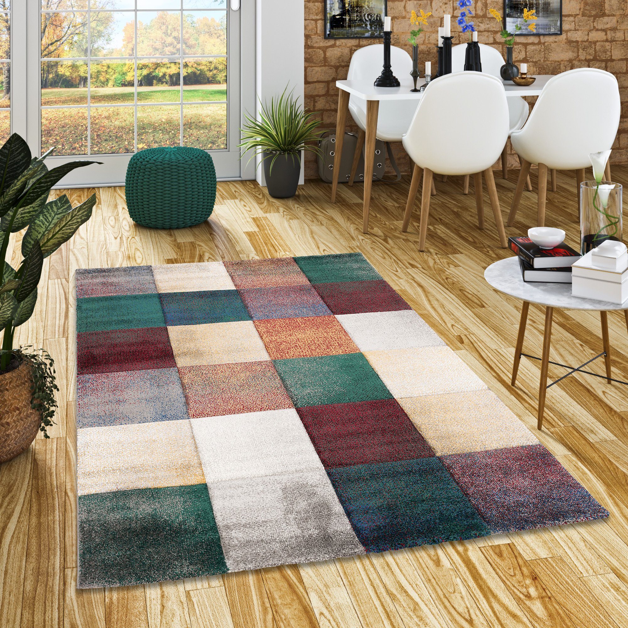 Pergamon Designteppich Designer Teppich Maui Rost günstig online kaufen