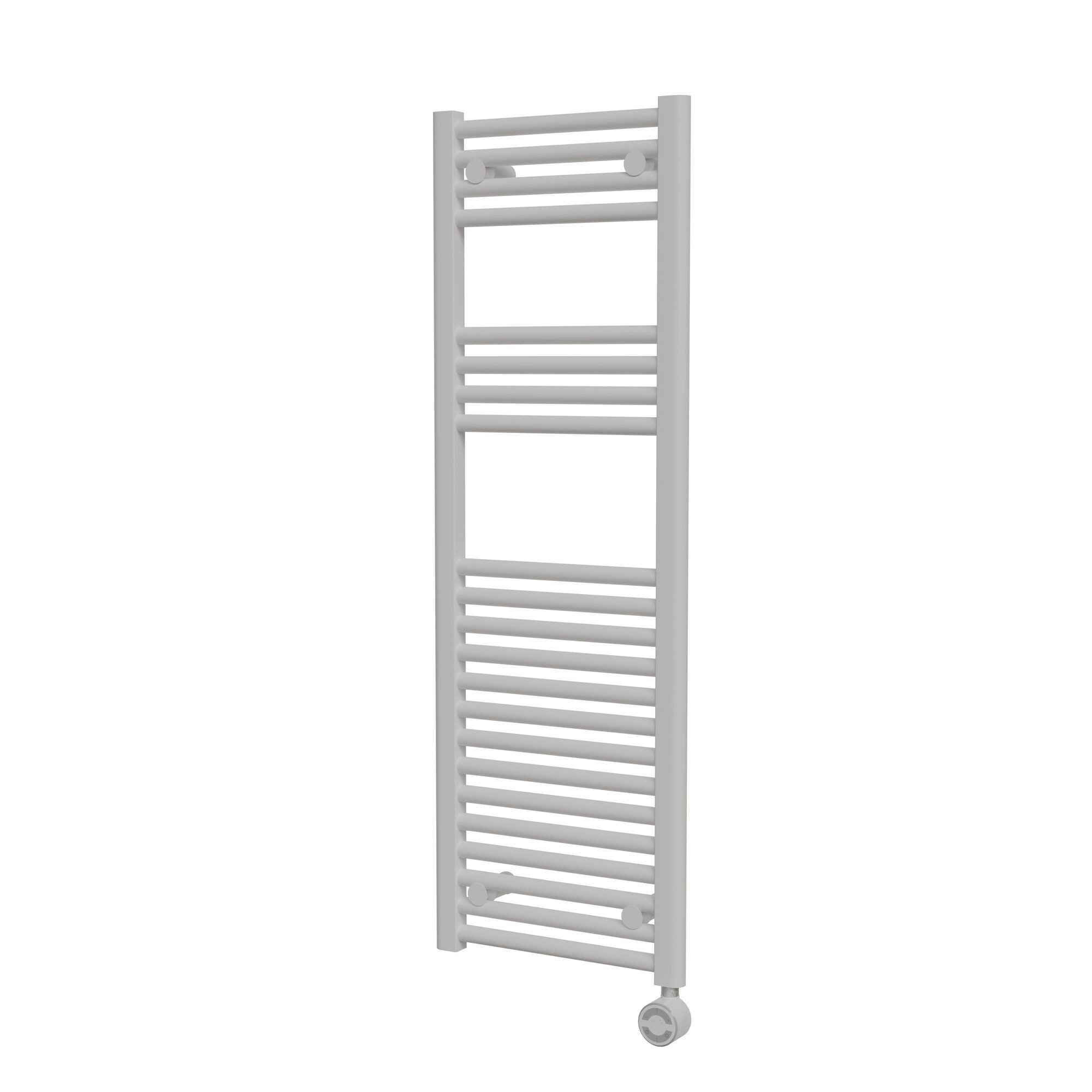 Schulte Elektrischer Badheizkörper SONORA, mit Heizstab, 120 x 40 cm, Alpinweiß