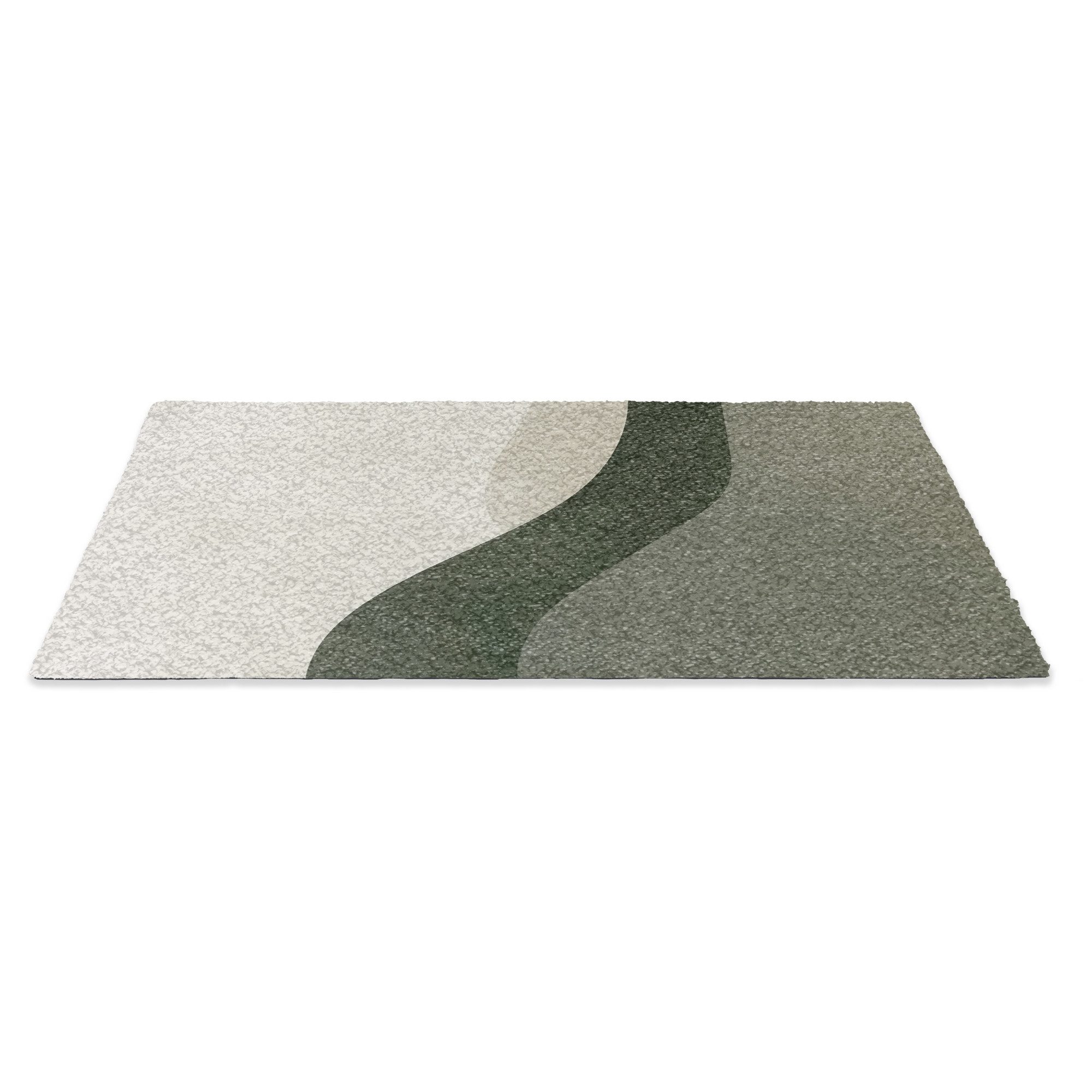 MuchoWow Fußmatte Japandi - Grün - günstig online kaufen